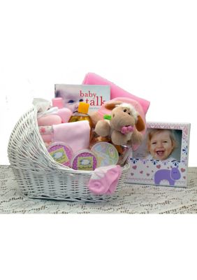 Welcome Baby Bassinet New Baby Basket