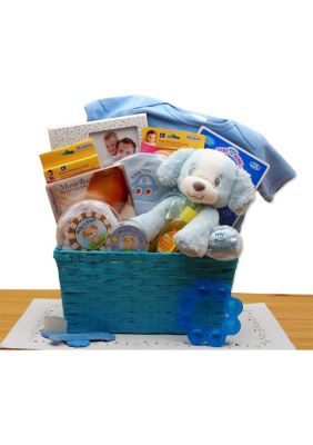 Puppy Love New Baby Gift Basket