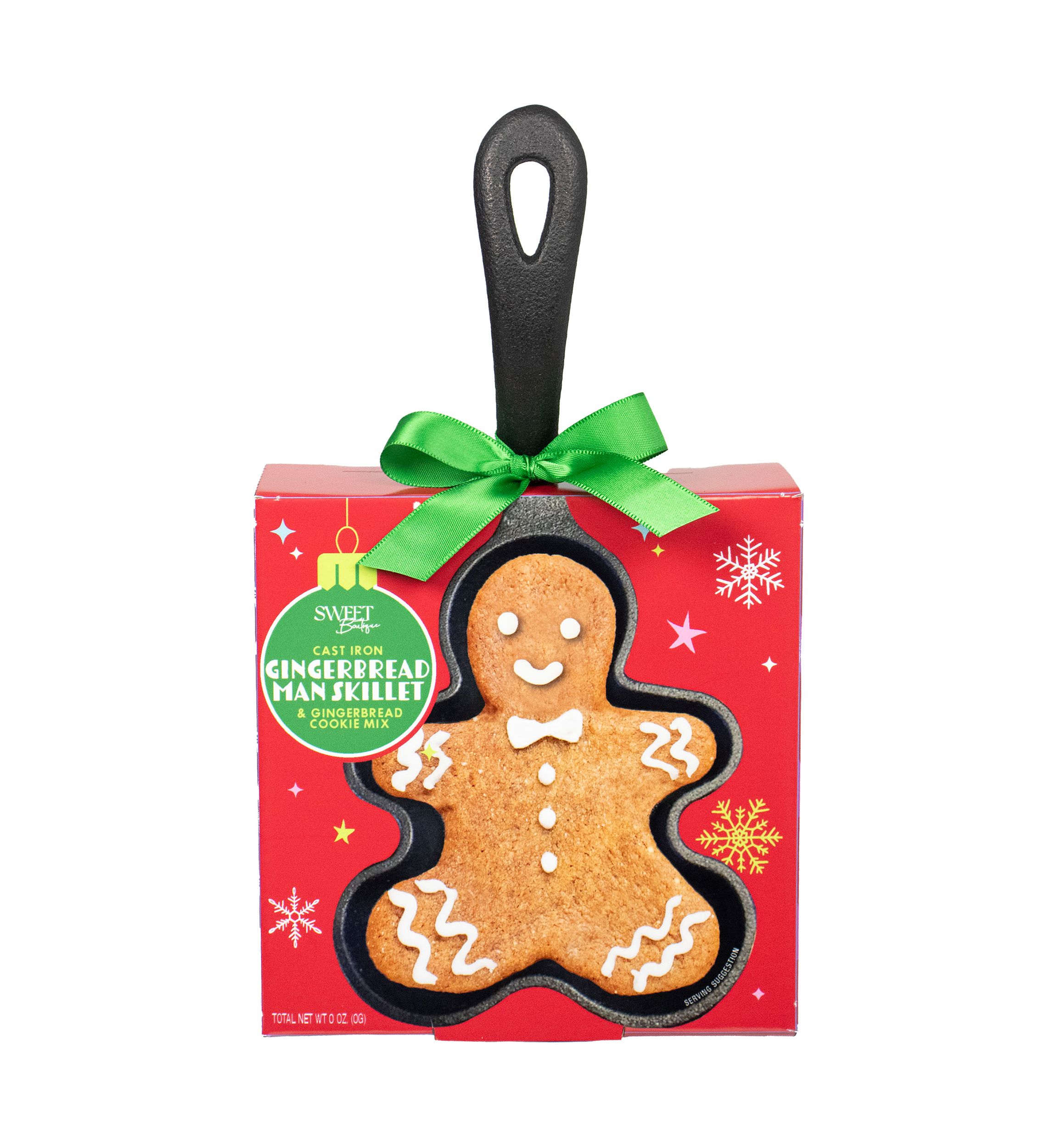 Gingerbread Man Shaped Skillet
