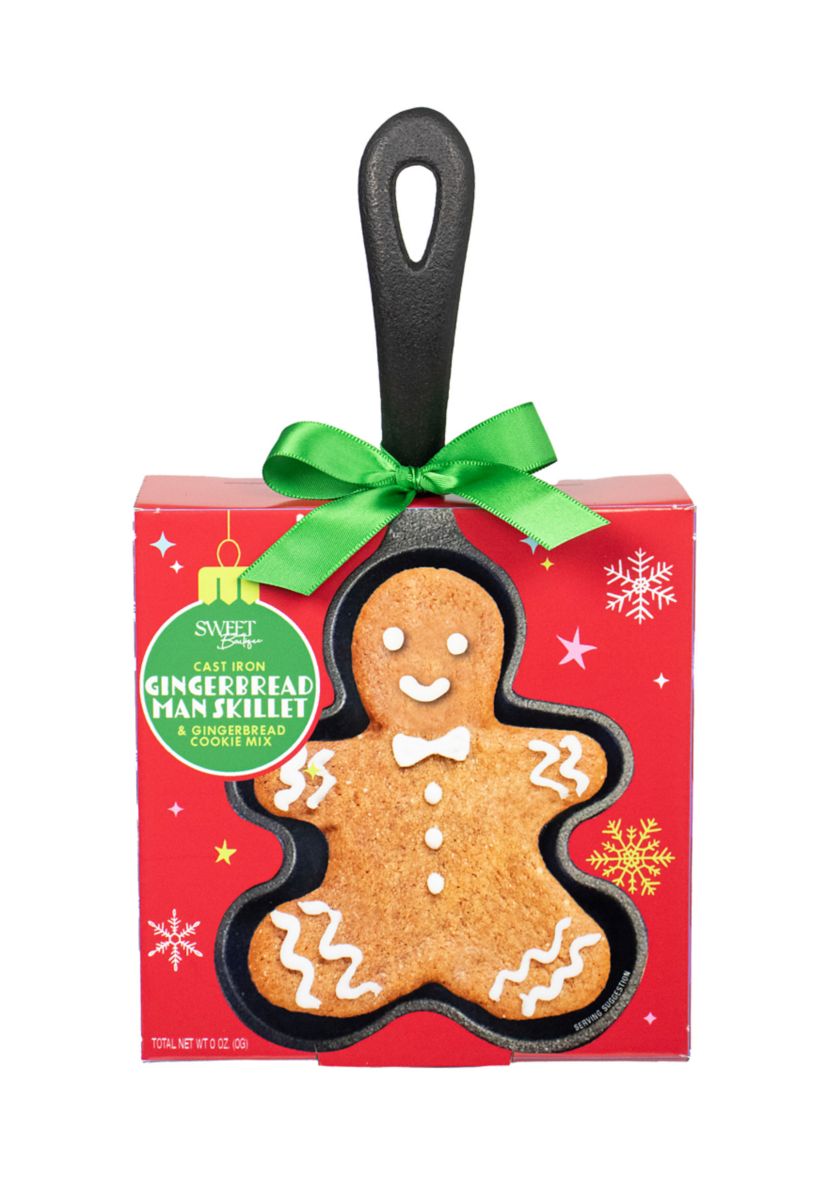 Gingerbread Man Shaped Skillet