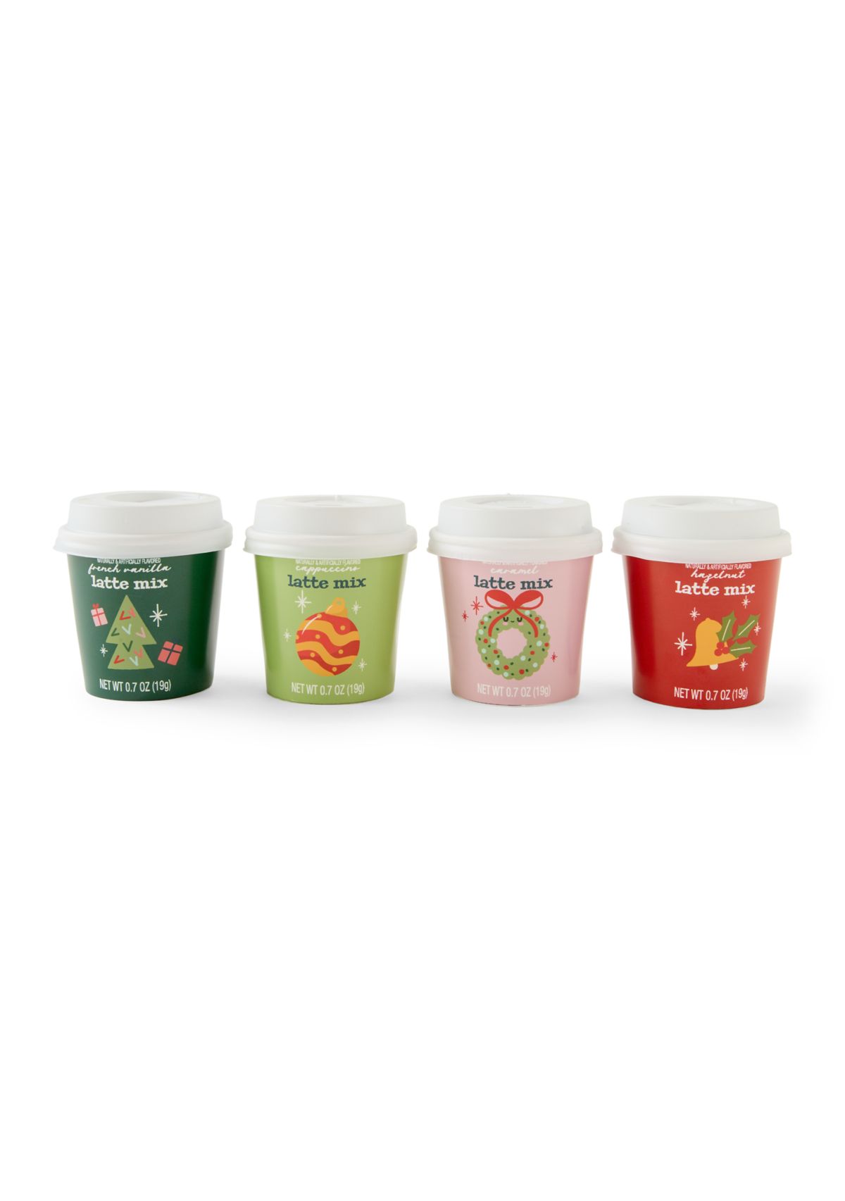 Mini Latte Mix Cup Set of 4