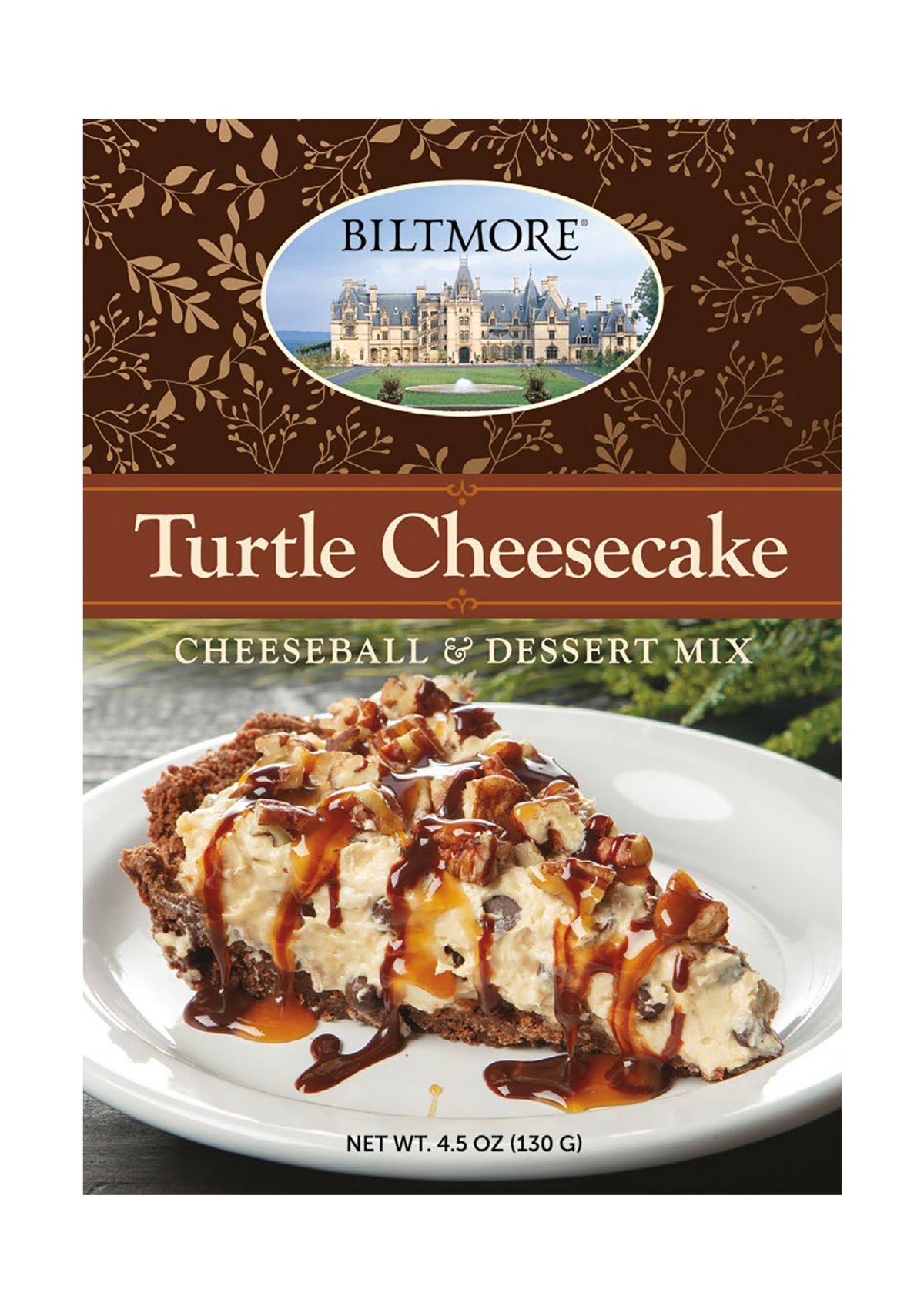 Turtle Cheesecake Cheeseball and Dessert Mix