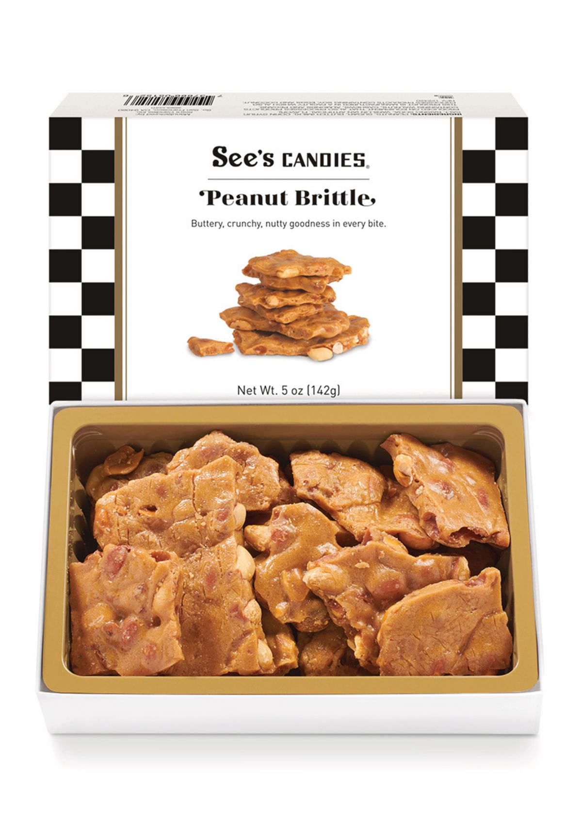 Peanut Brittle - 5 oz Box