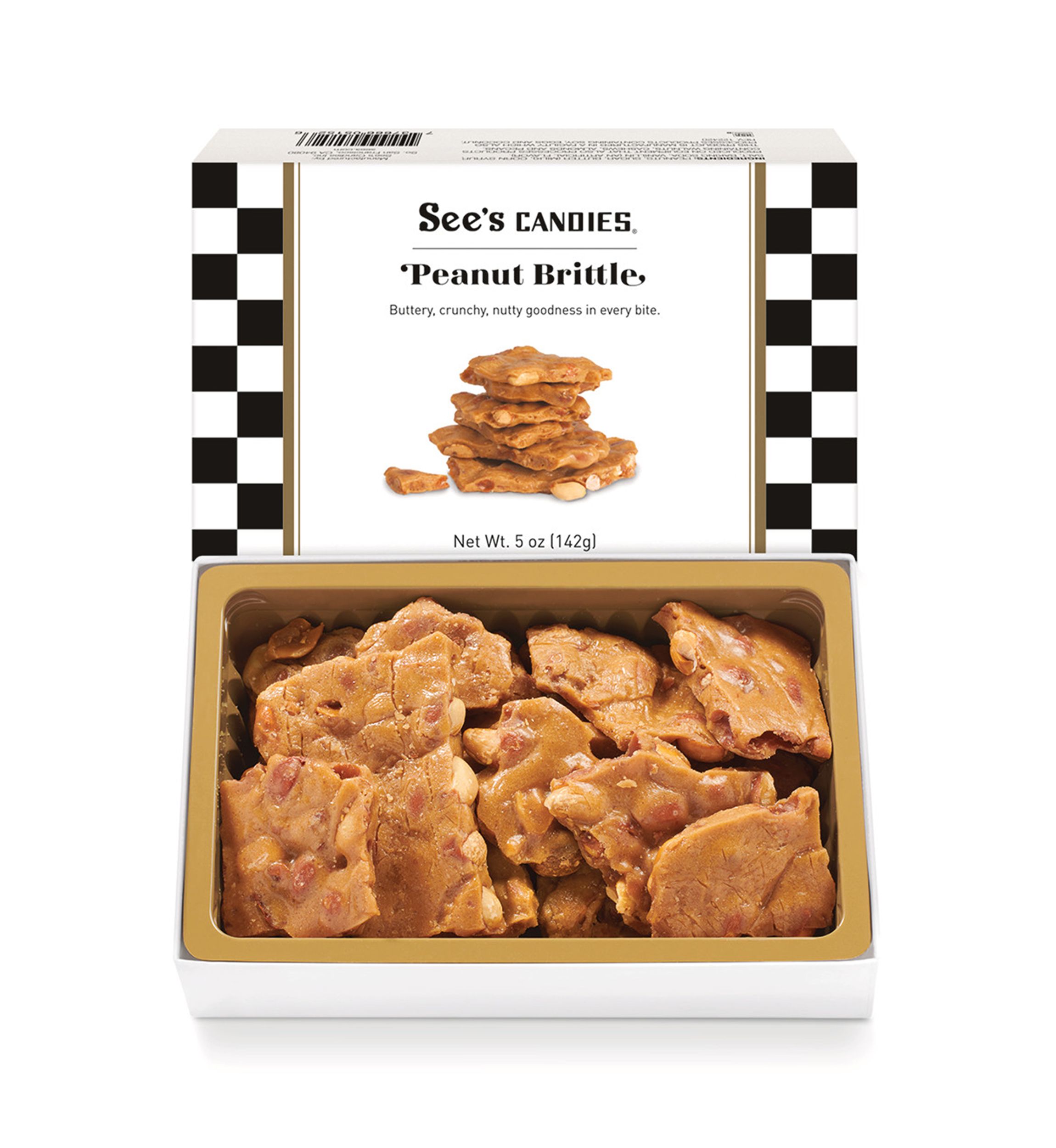 <2個> See's Candies Peanut Brittle See's Candies Peanut Brittle - 5 oz Box | Belk