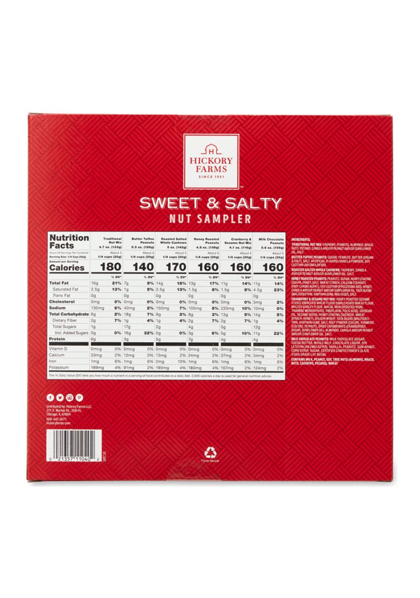 Sweet and Salty Nut Sampler