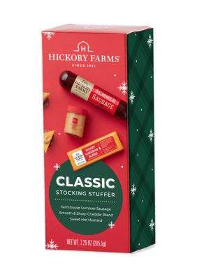 Hickory Farms Classic Stocking Stuffer Sausage & Cheese Set, 7.25 Ounces