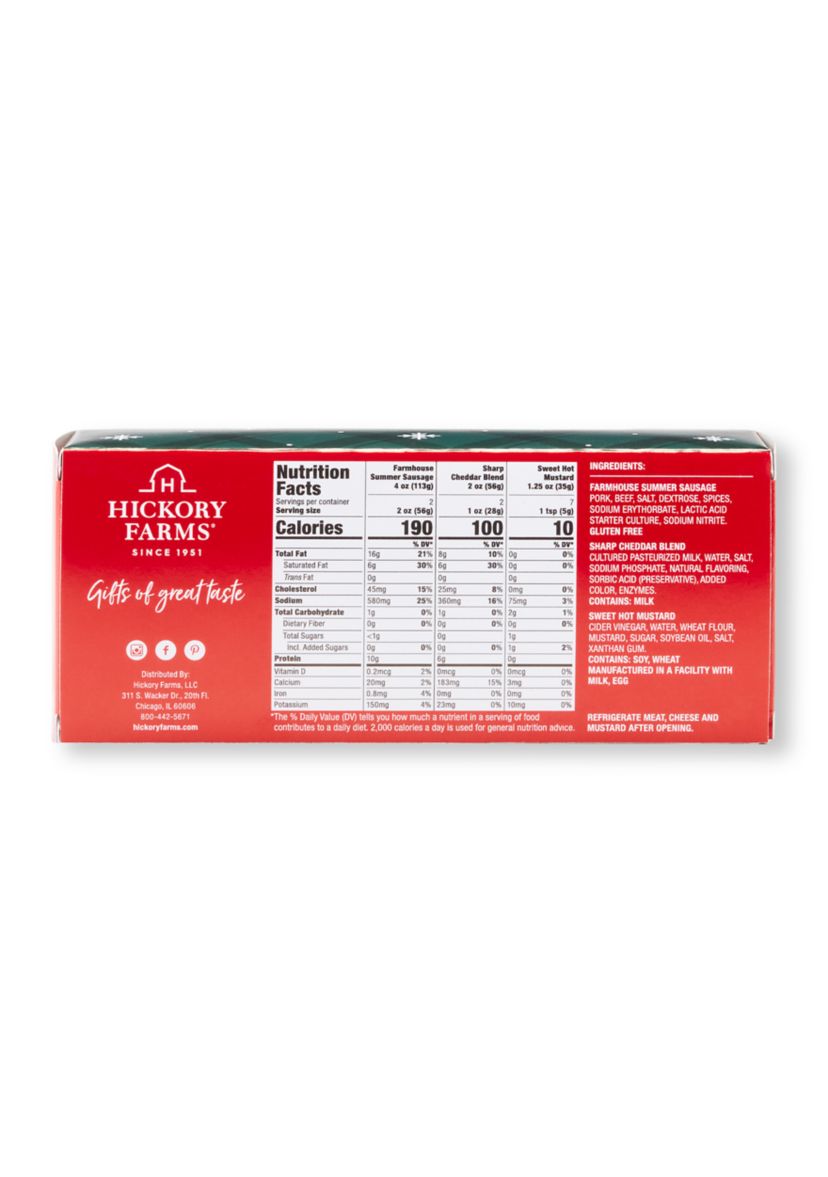 Classic Stocking Stuffer Sausage & Cheese Set