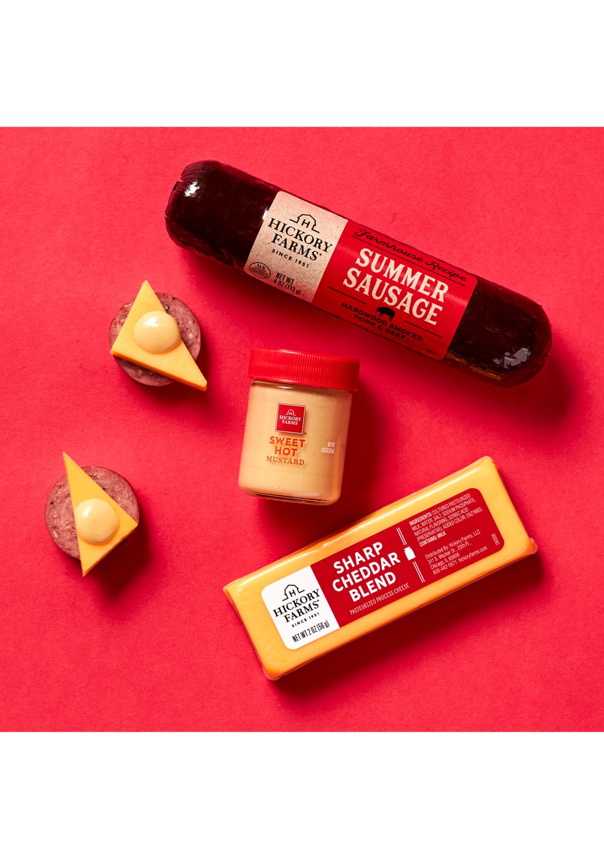 Classic Stocking Stuffer Sausage & Cheese Set