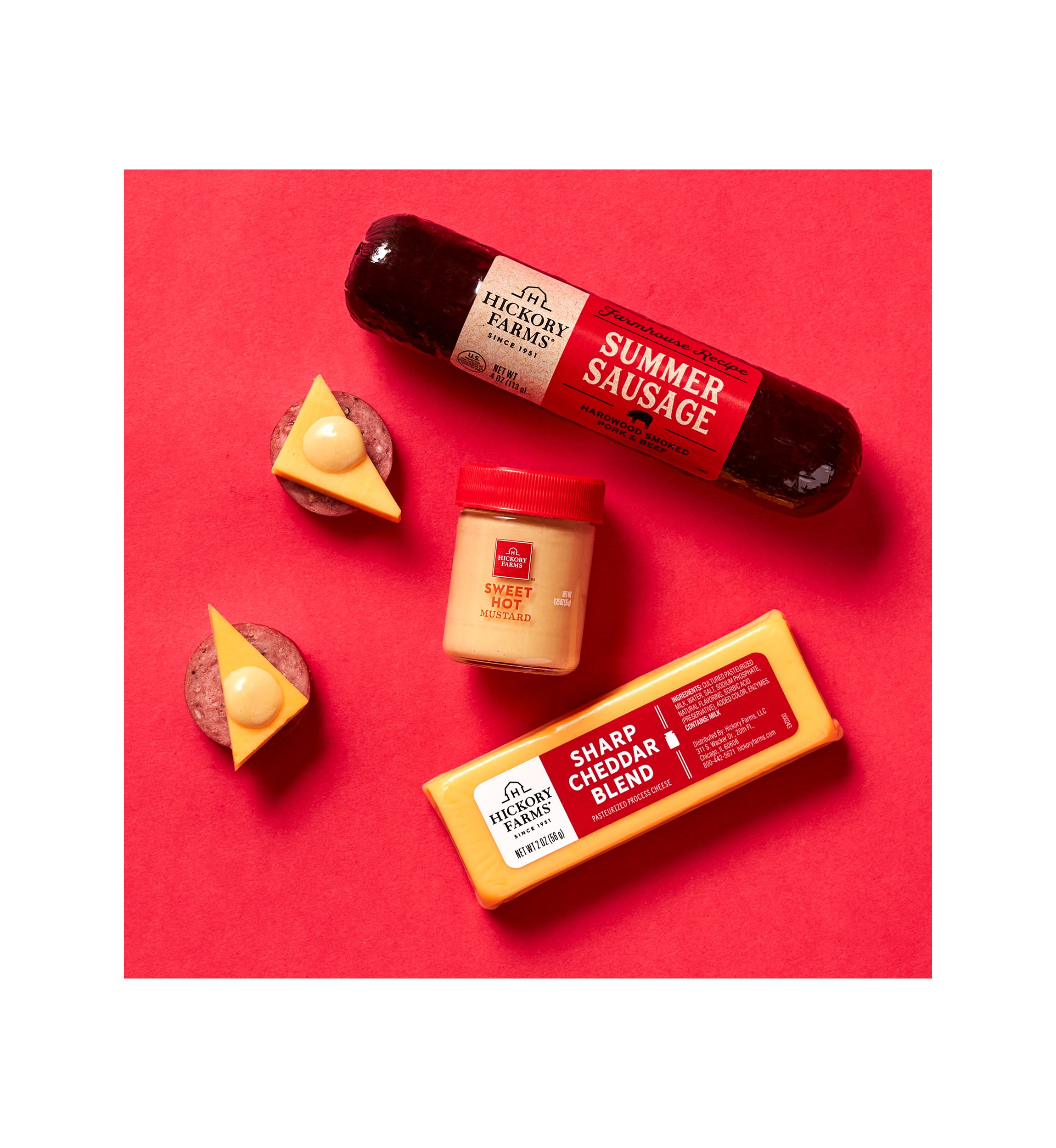 Classic Stocking Stuffer Sausage & Cheese Set