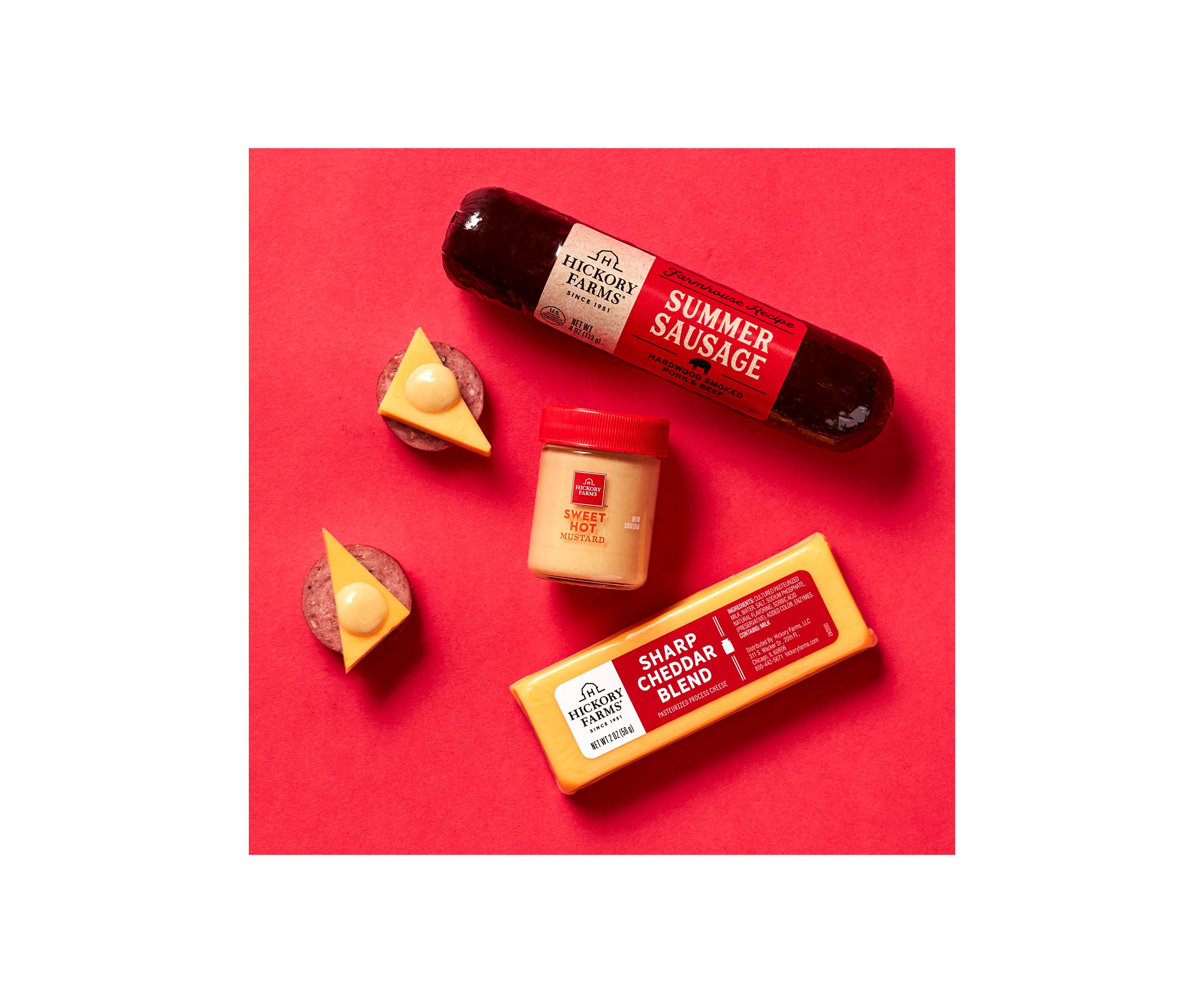 Classic Stocking Stuffer Sausage & Cheese Set