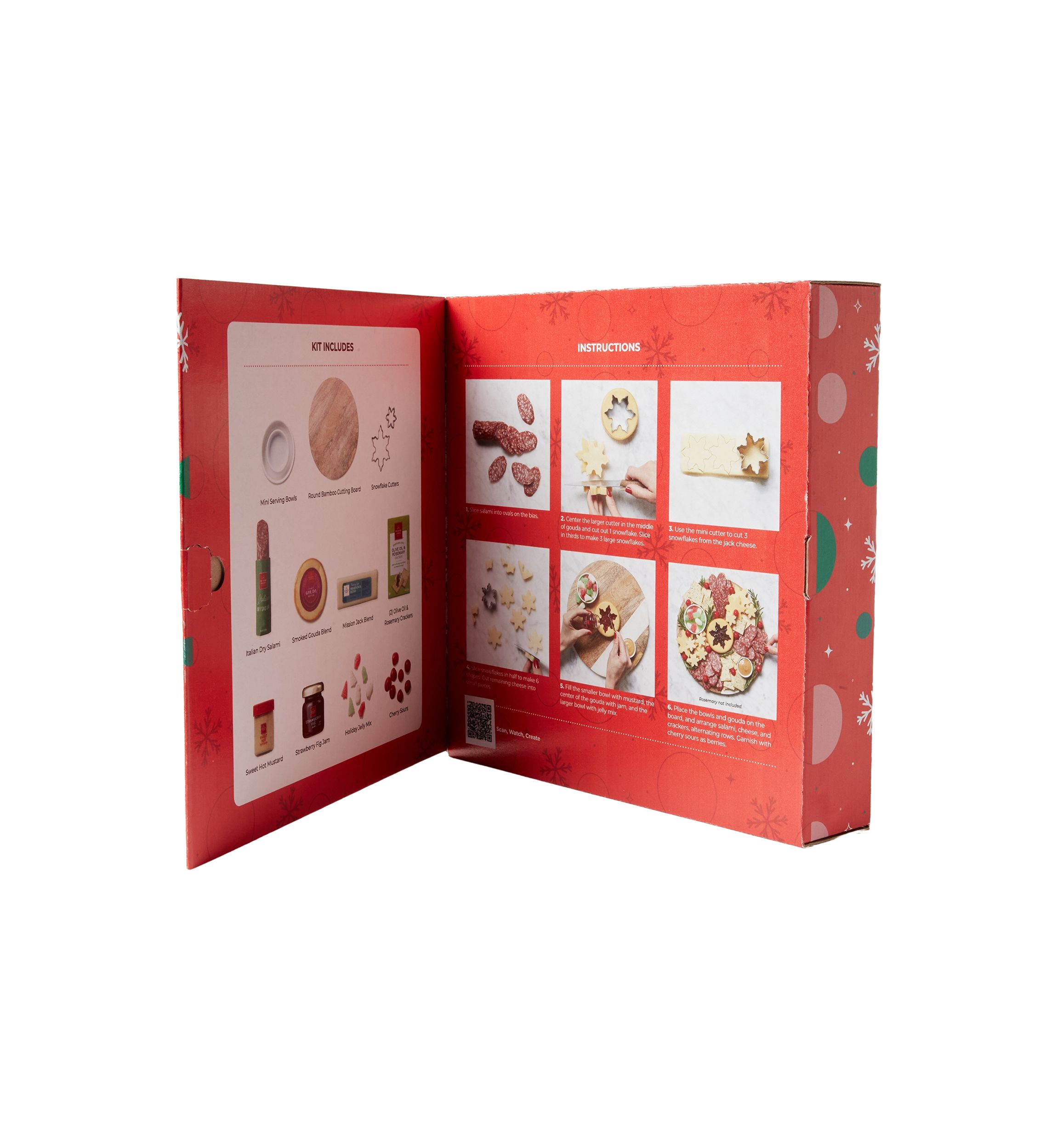 Holiday Wreath Charcuterie Kit