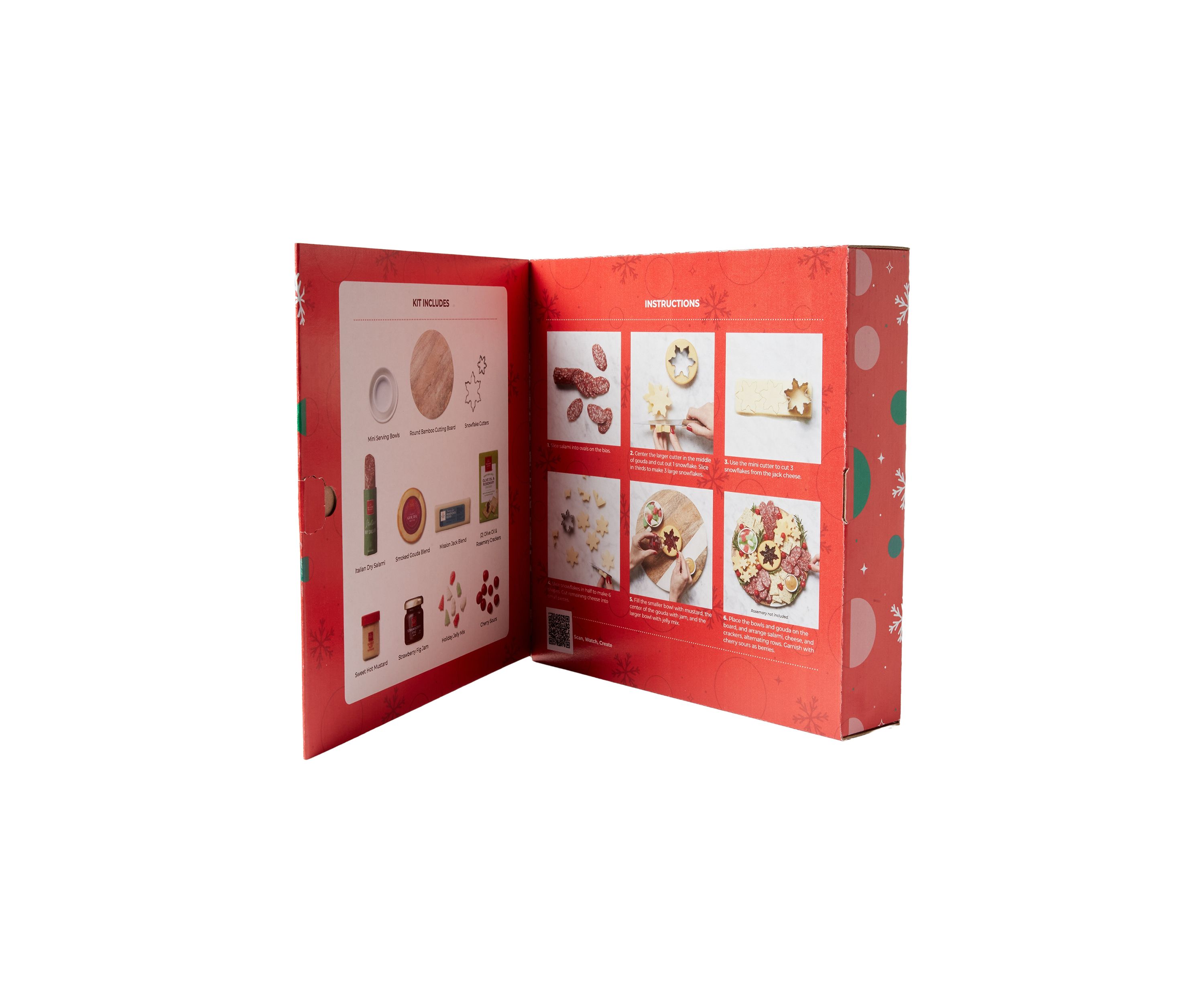 Holiday Wreath Charcuterie Kit