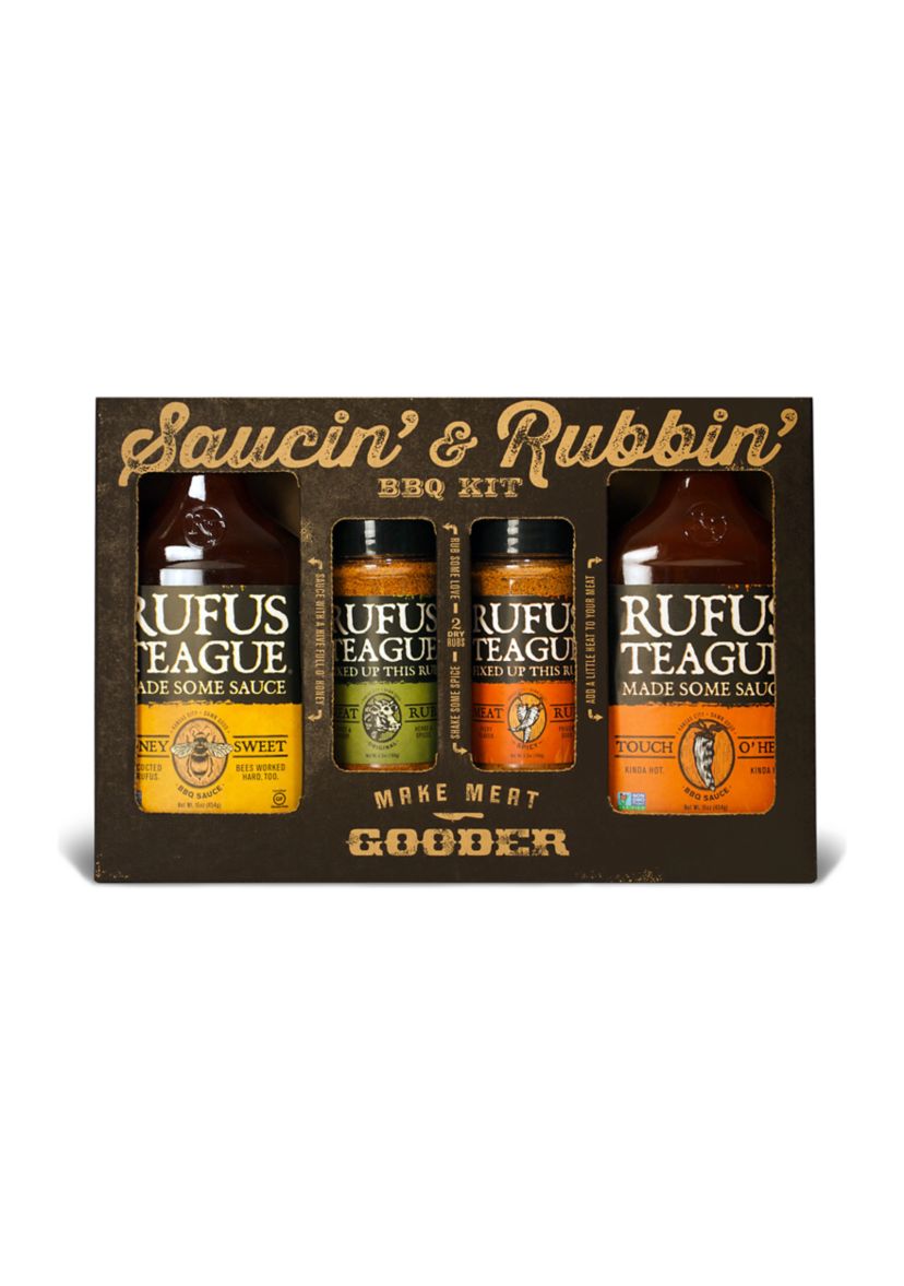 Saucin & Rubbin 4-Pack Gift Kit