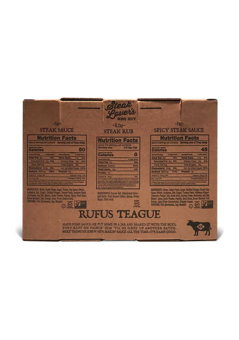 Steak Lovers Gift Kit