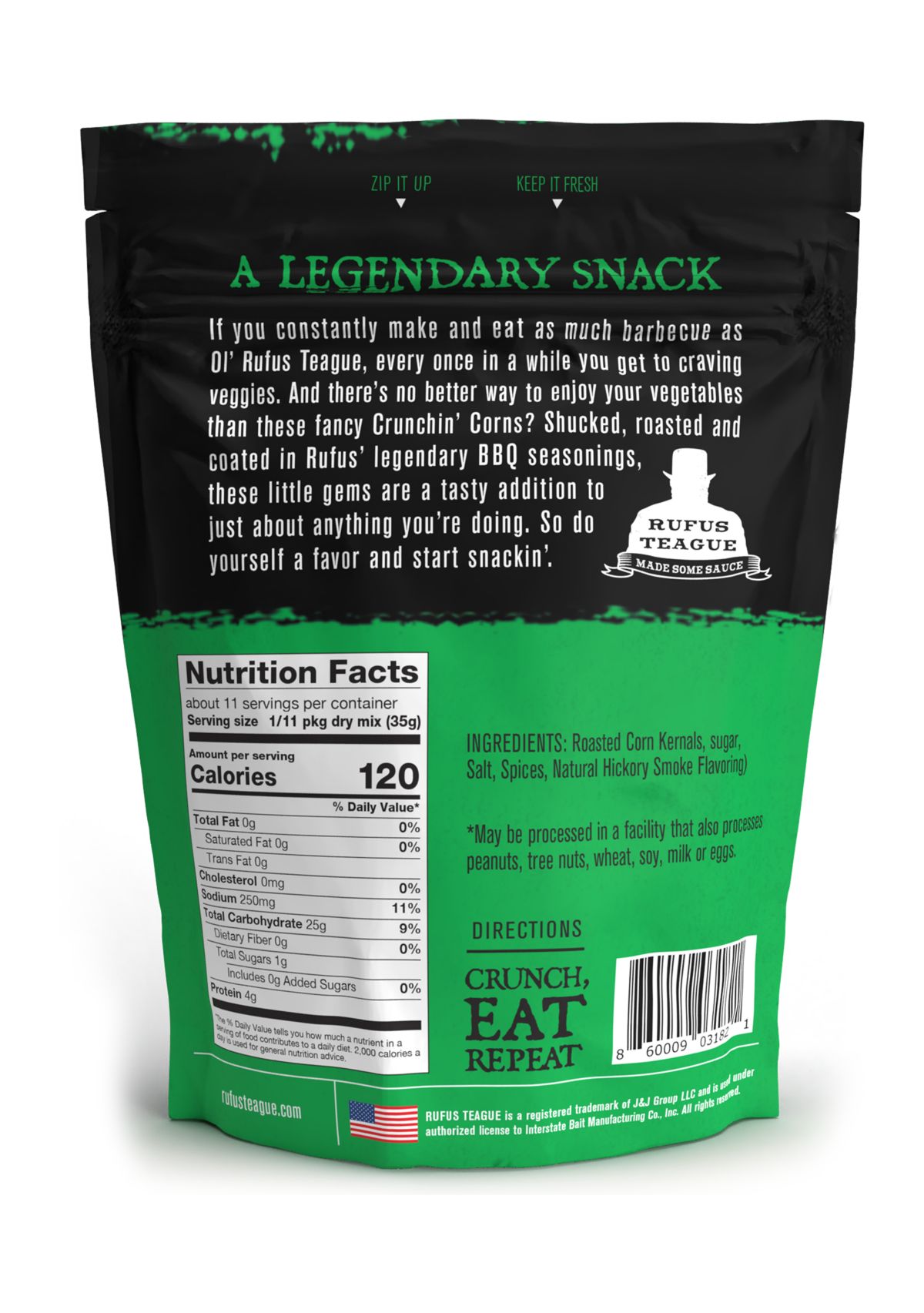 BBQ Ranch Crunchin Corn