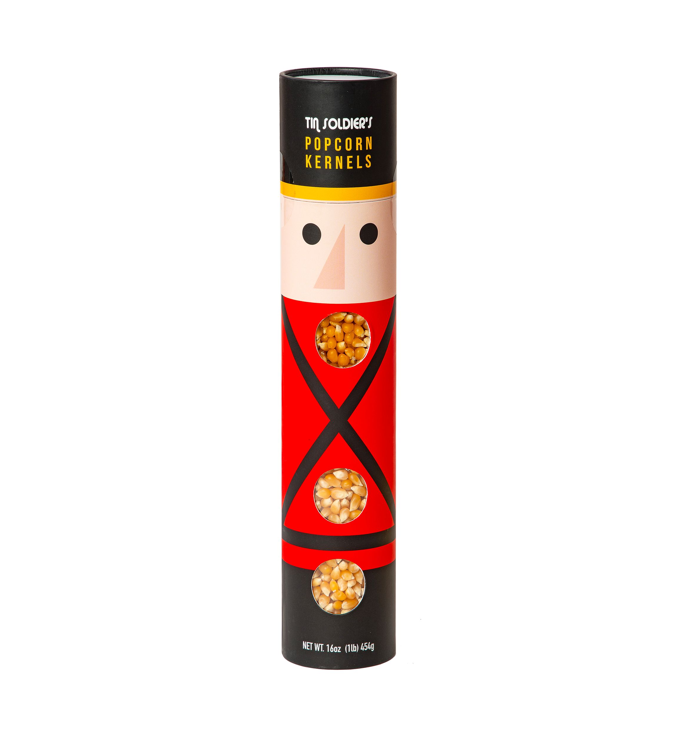 Tin Soldier Gourmet Popcorn Tube