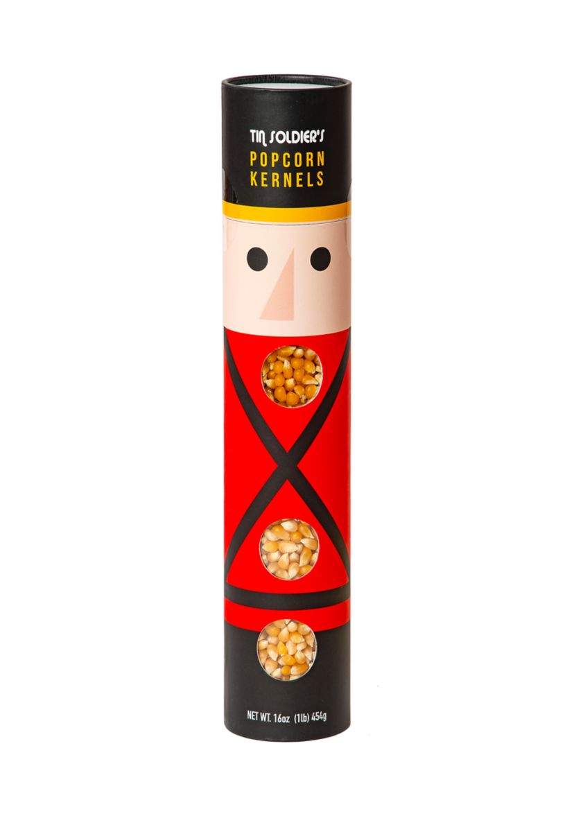 Tin Soldier Gourmet Popcorn Tube