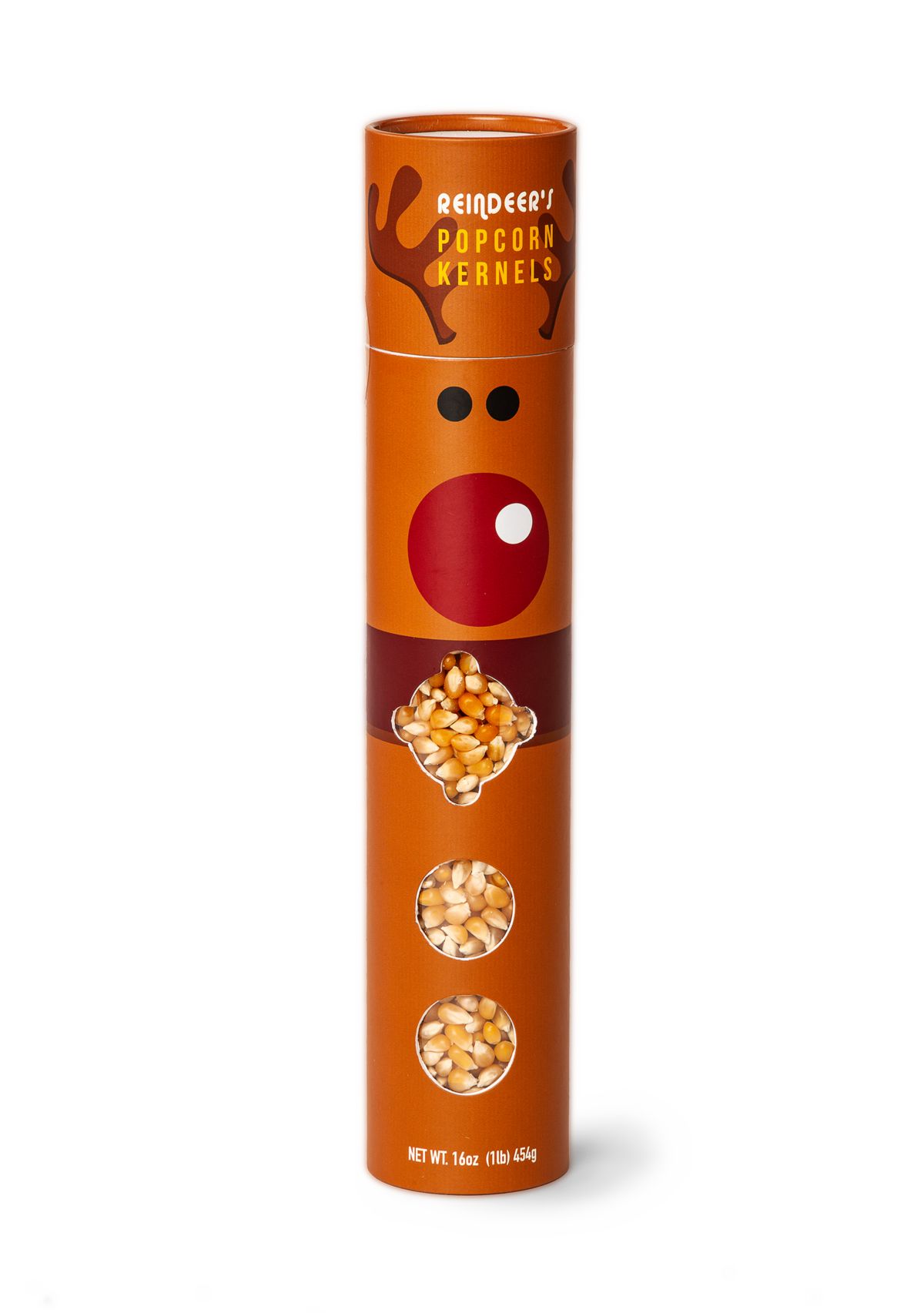 Reindeer Gourmet Popcorn Tube