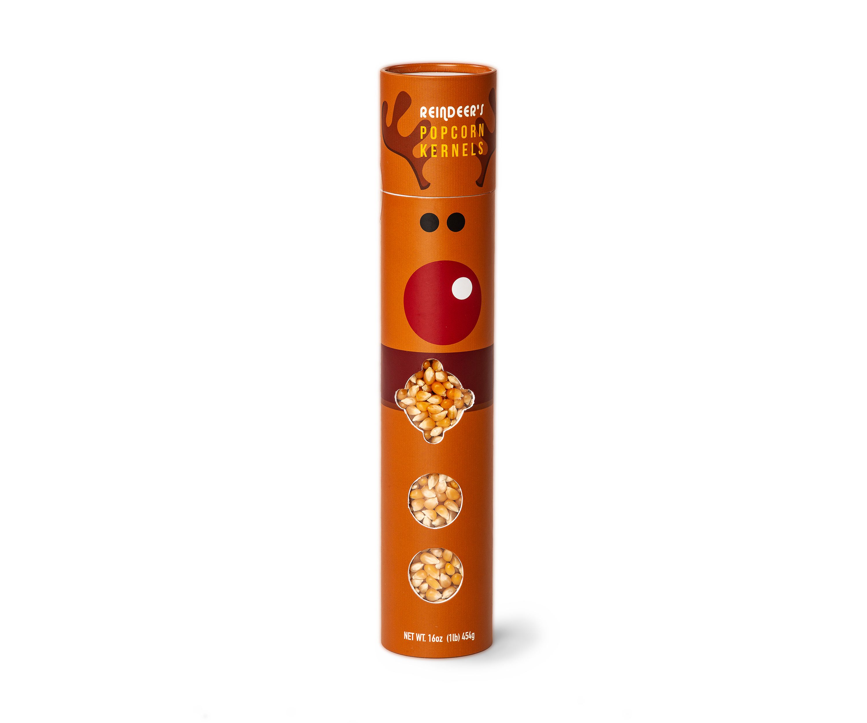 Reindeer Gourmet Popcorn Tube