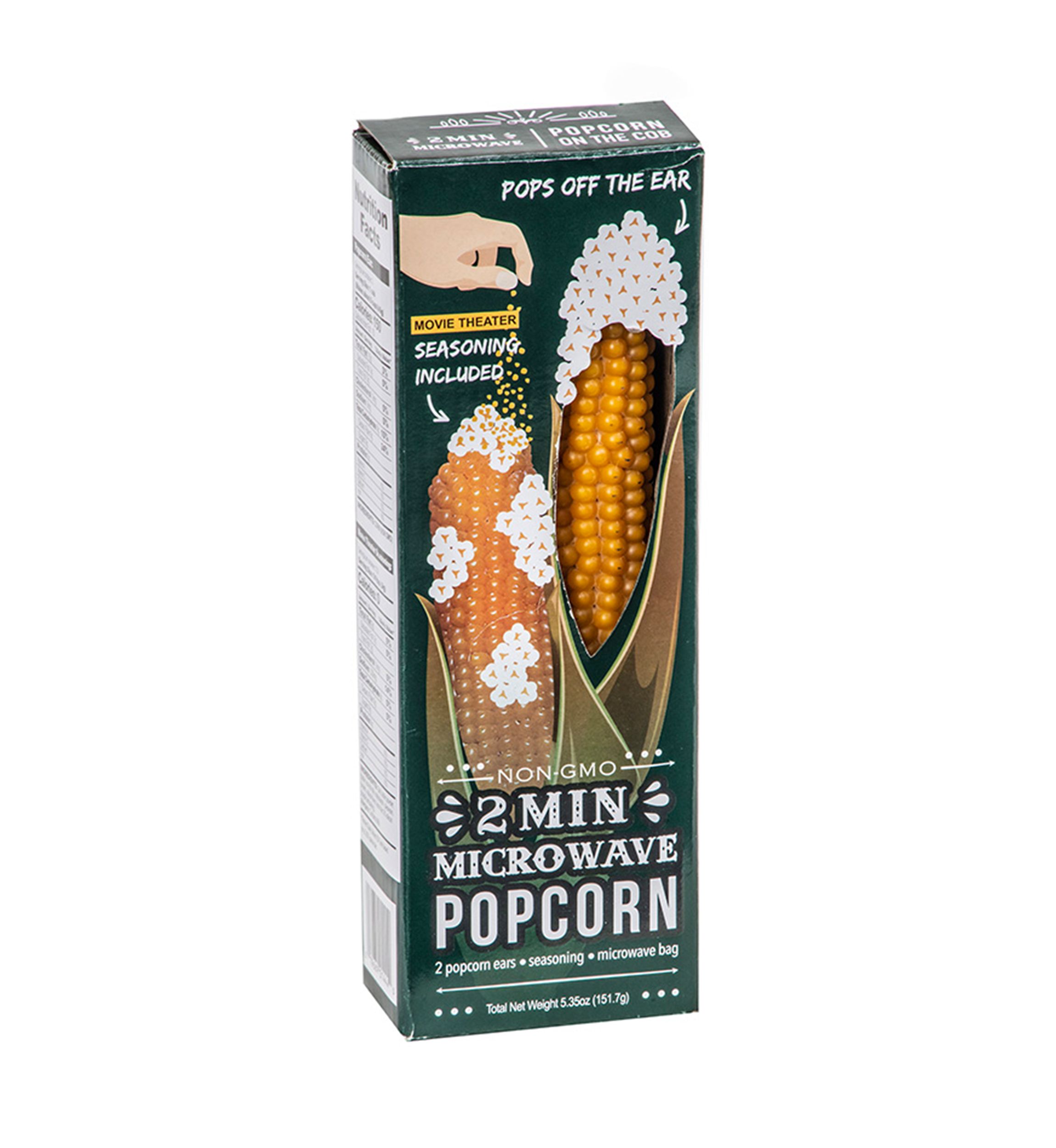 2-Pack Microwave Cob and Seasoning