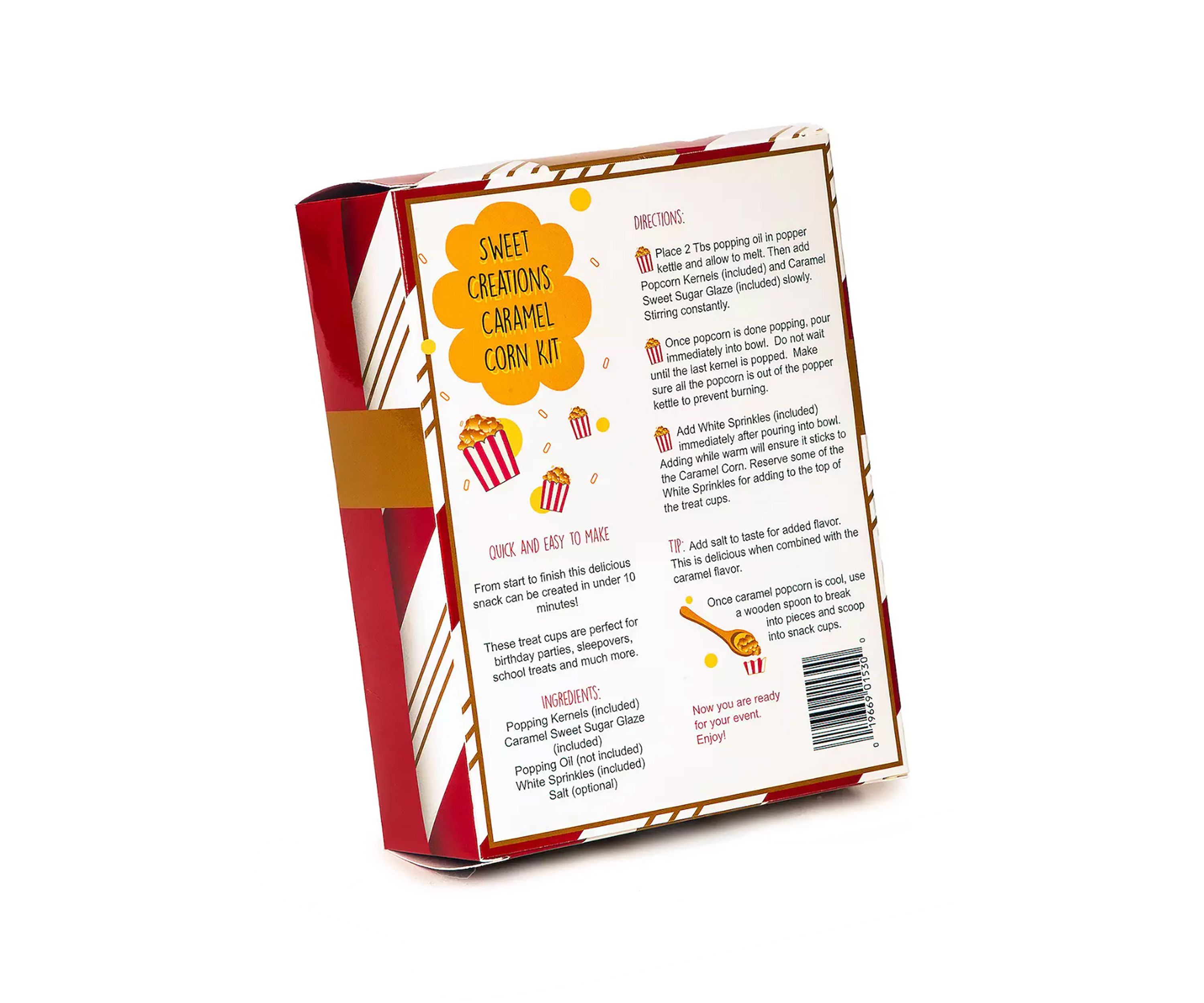 Sweet Creations Caramel Corn Kit