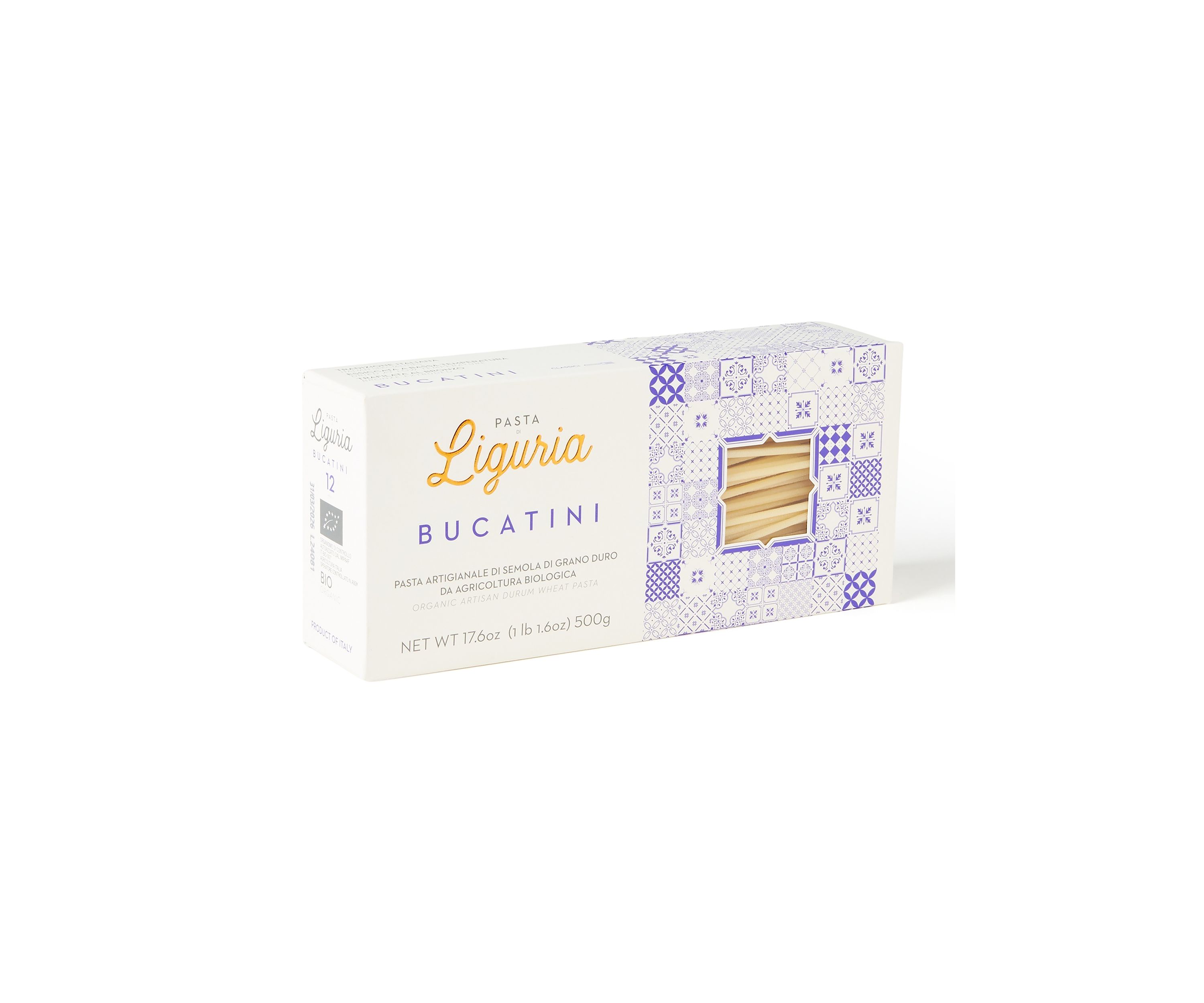 Bucatini Organic Artisan Duram Wheat Pasta