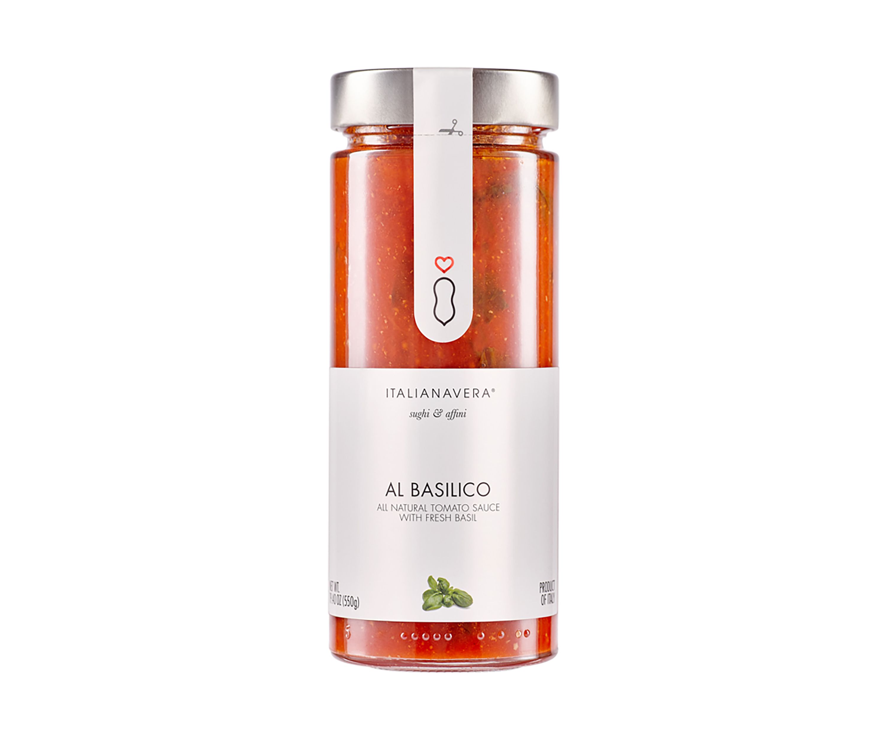 Al Basilico Tomato Sauce with Basil
