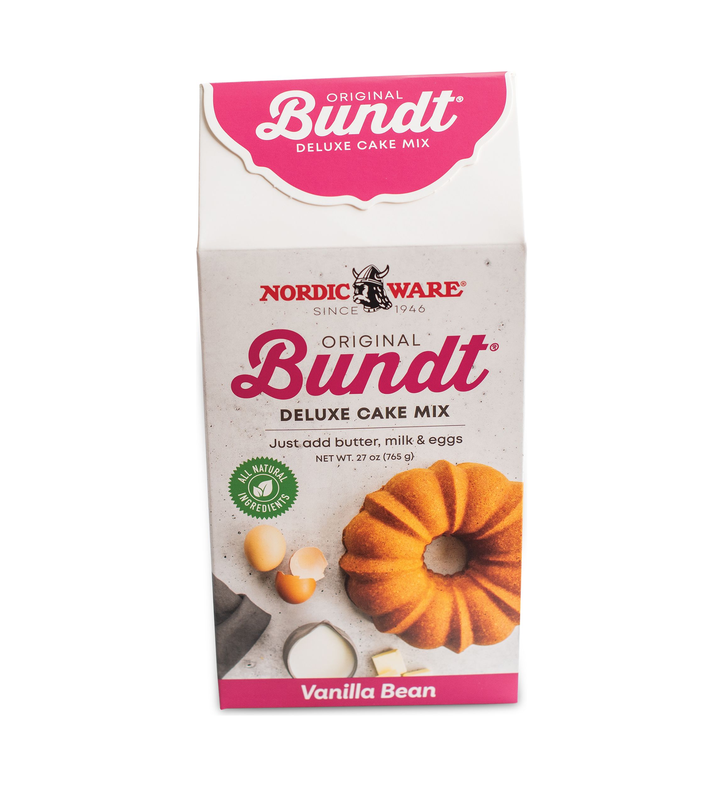 Vanilla Bean Bundt Cake Mix