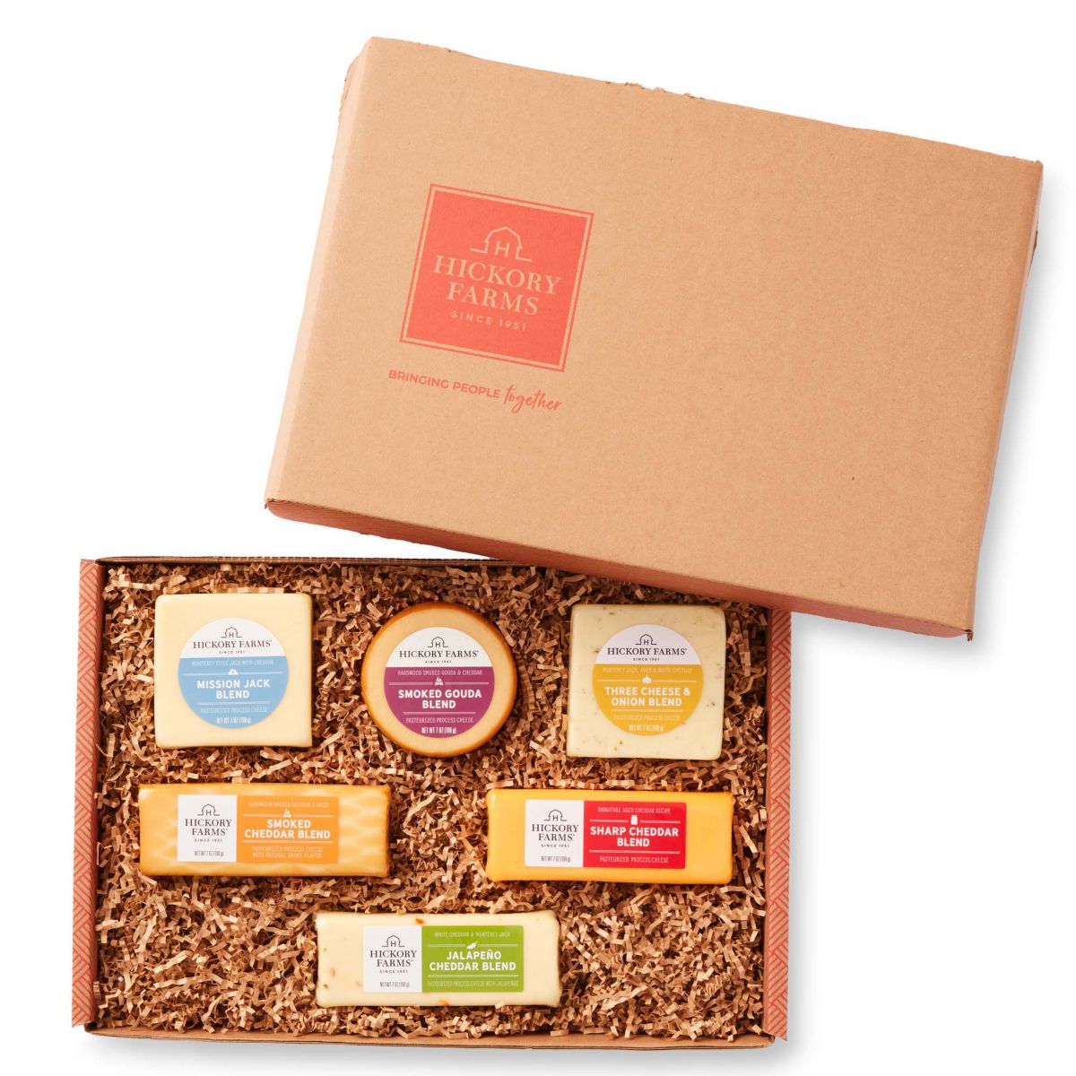 Hickory Farms Deluxe Cheese Flight, 6 pieces