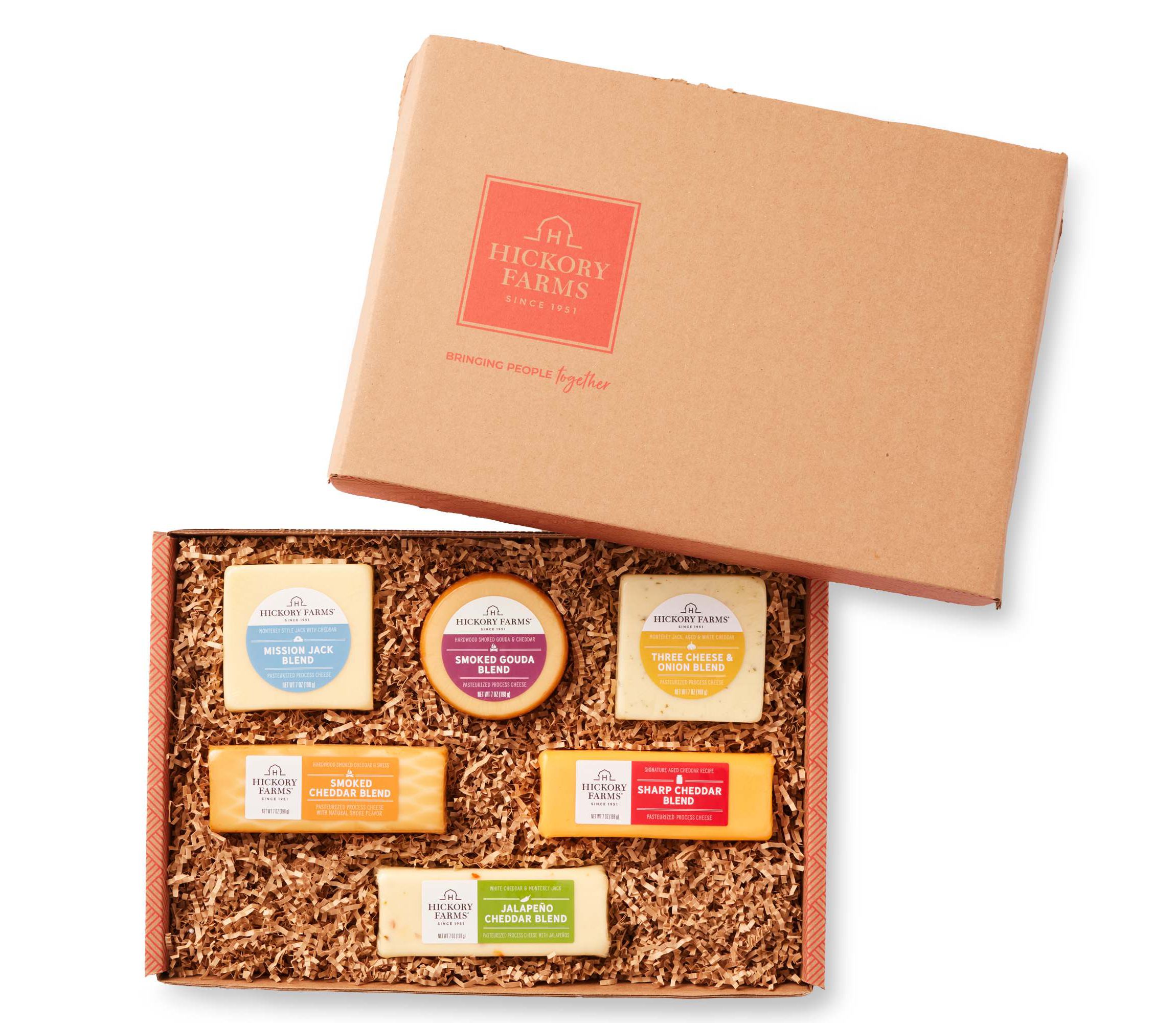 Hickory Farms Deluxe Cheese Flight, 6 pieces