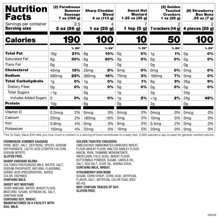 Hickory Farms Holiday Savory Farmhouse Gift Box, 6 pieces