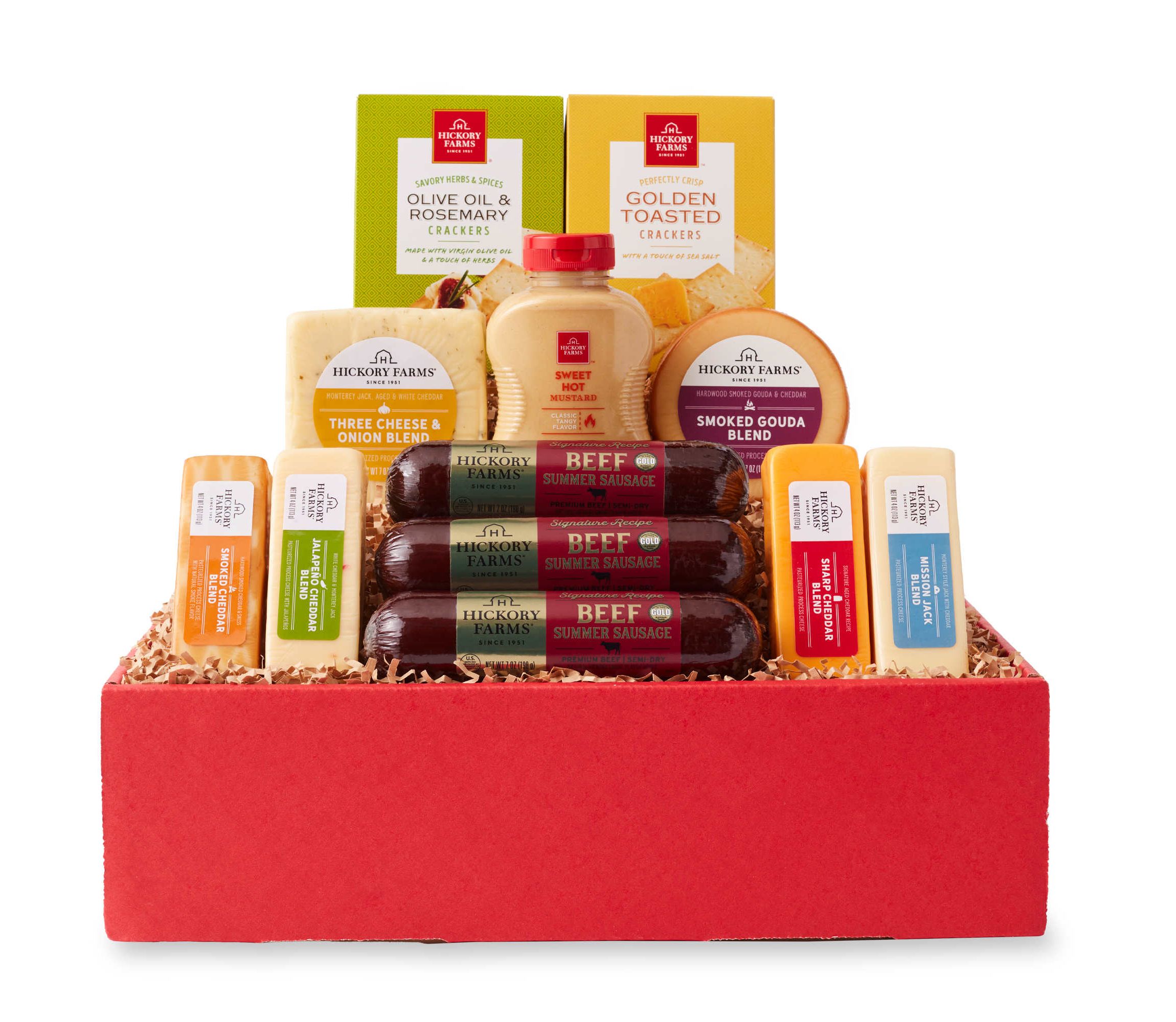 Hickory Farms Party Favorites Gift Box, 12 pieces