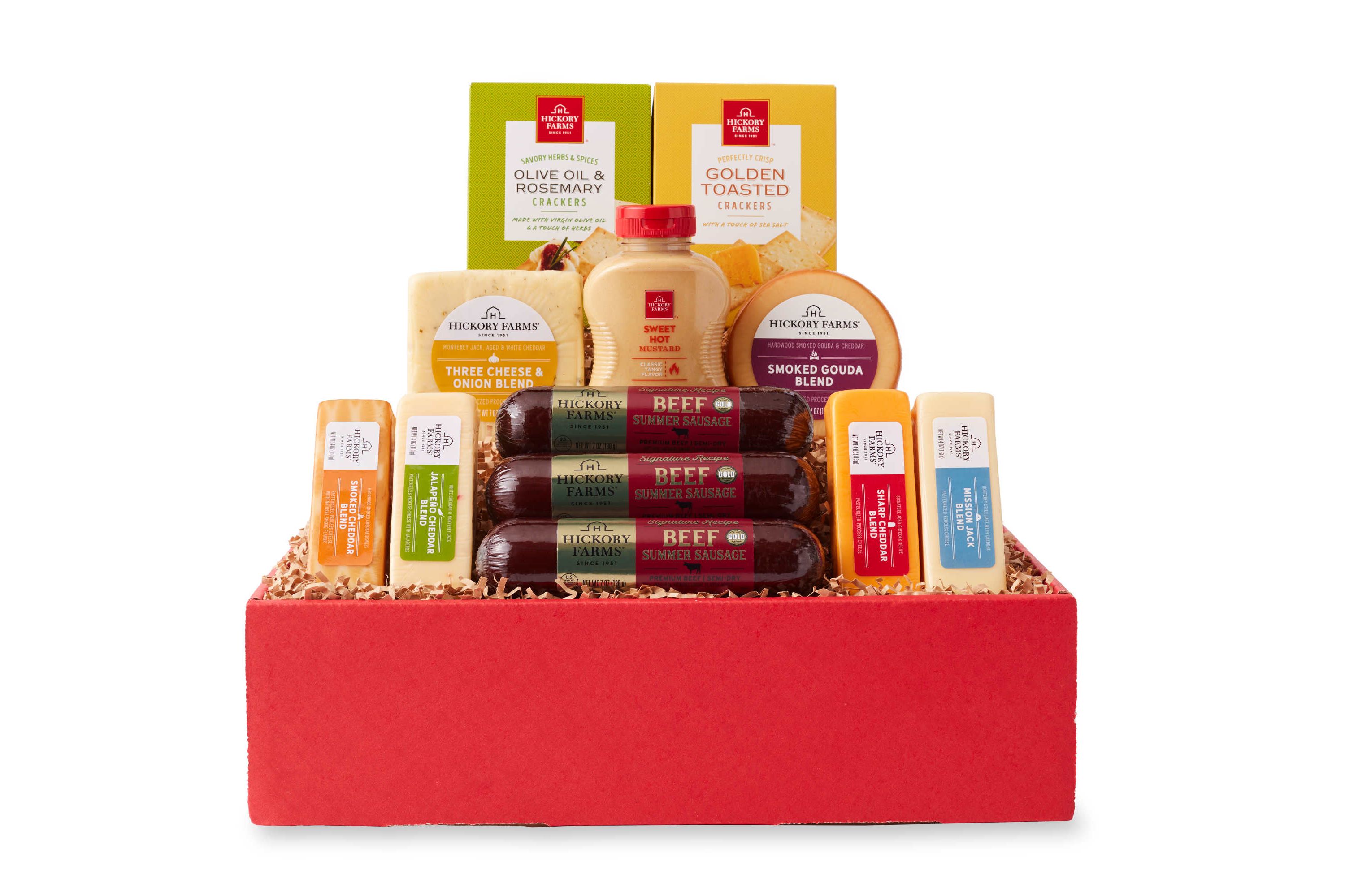 Hickory Farms Party Favorites Gift Box, 12 pieces