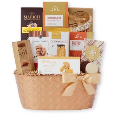 Hickory Farms VIP Elegance Gift Basket 9 pieces