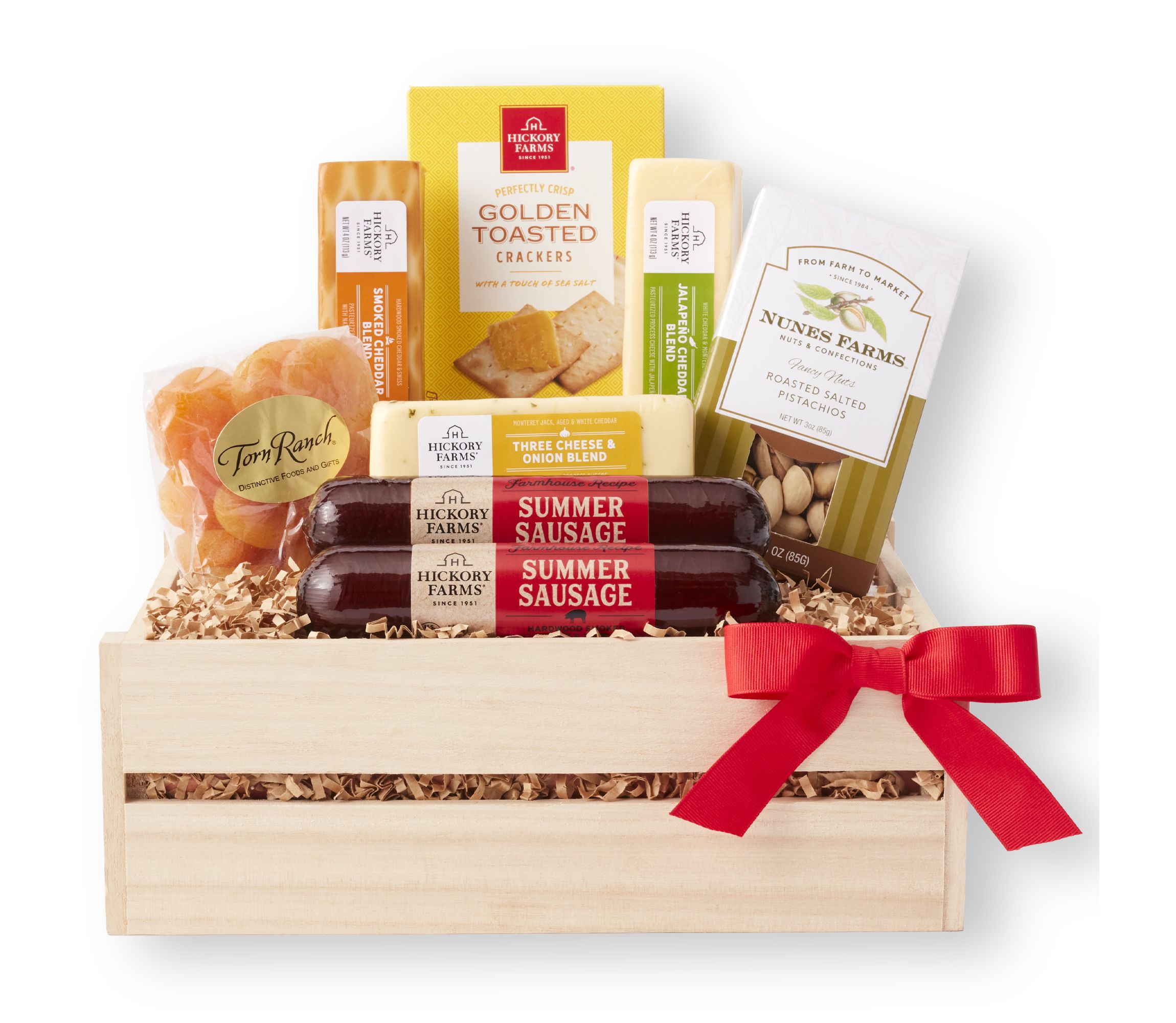 Hickory Farms Meat & Cheese Gift Crate