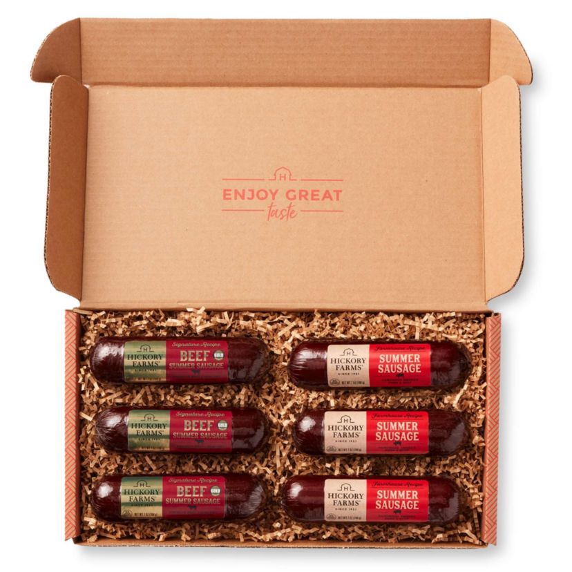 Hickory Farms Summer Sausage Flight, 6 pieces