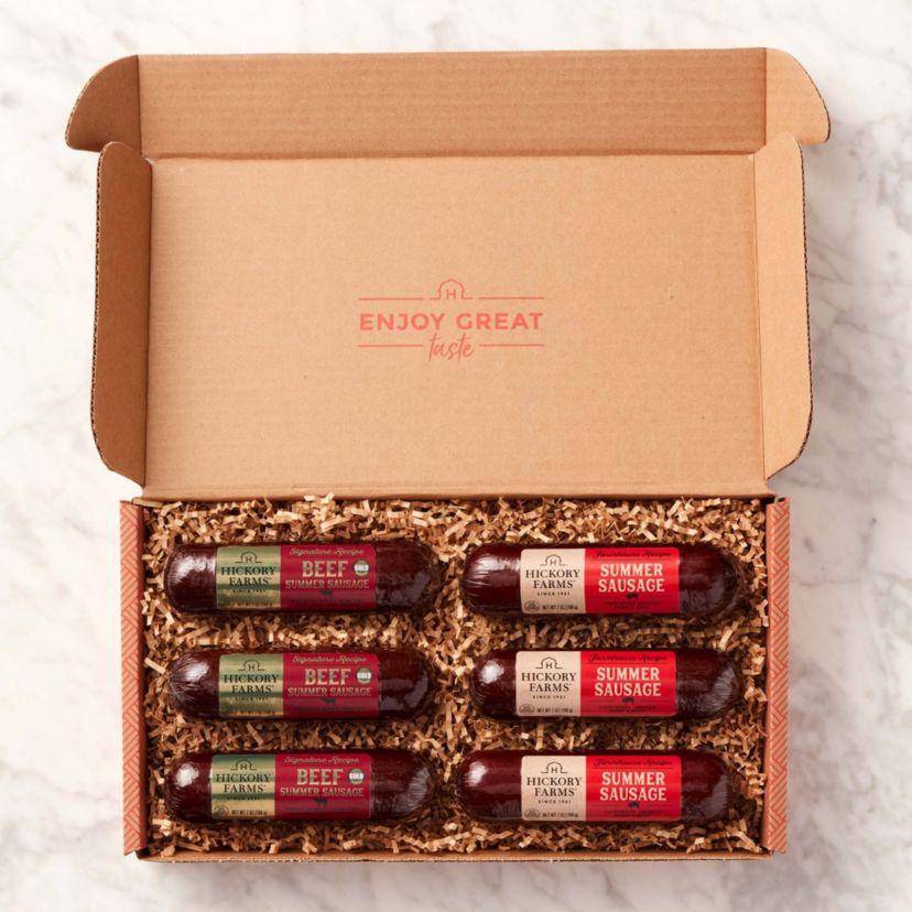 Hickory Farms Summer Sausage Flight, 6 pieces