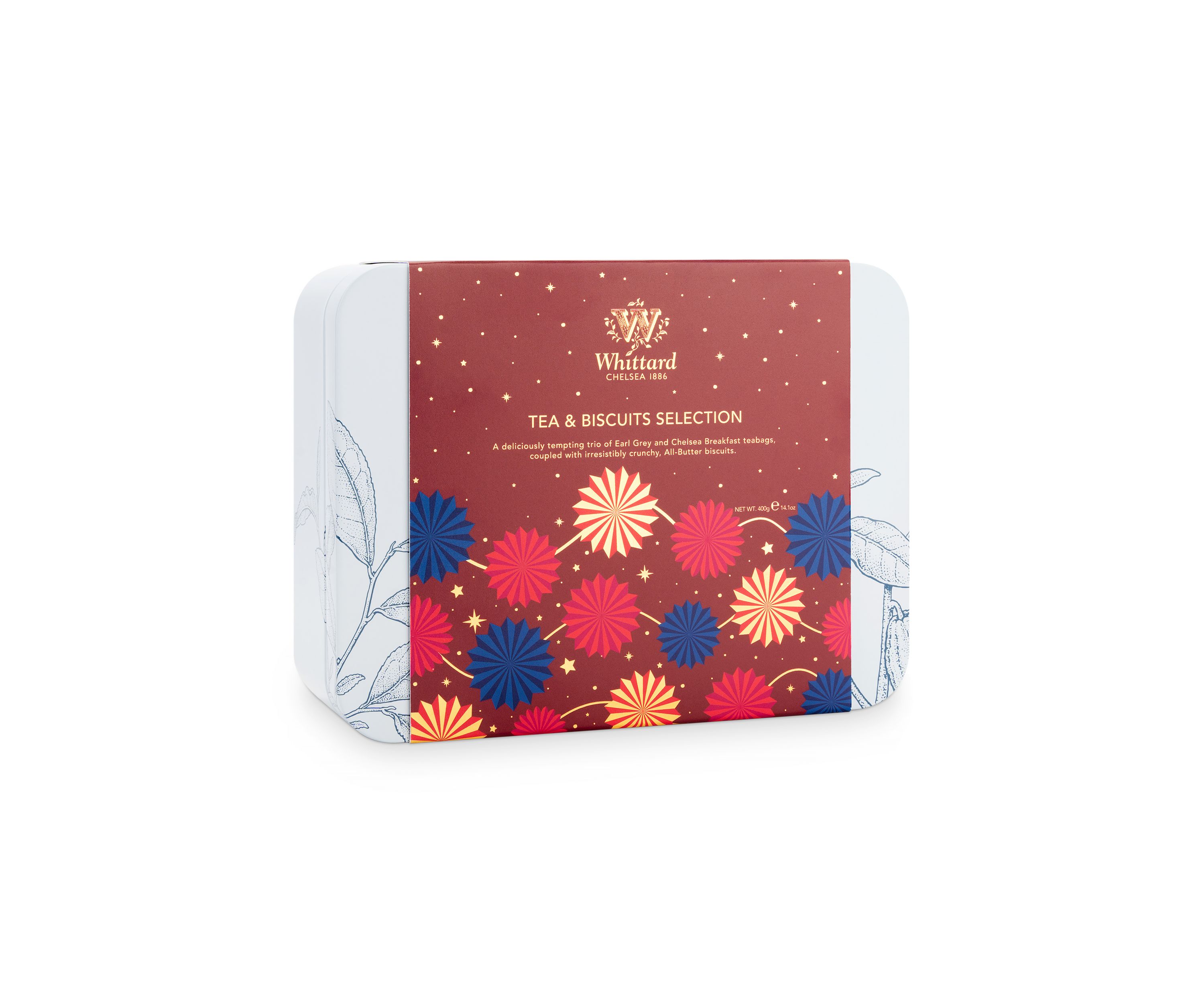 Tea & Biscuit Selection Gift Tin