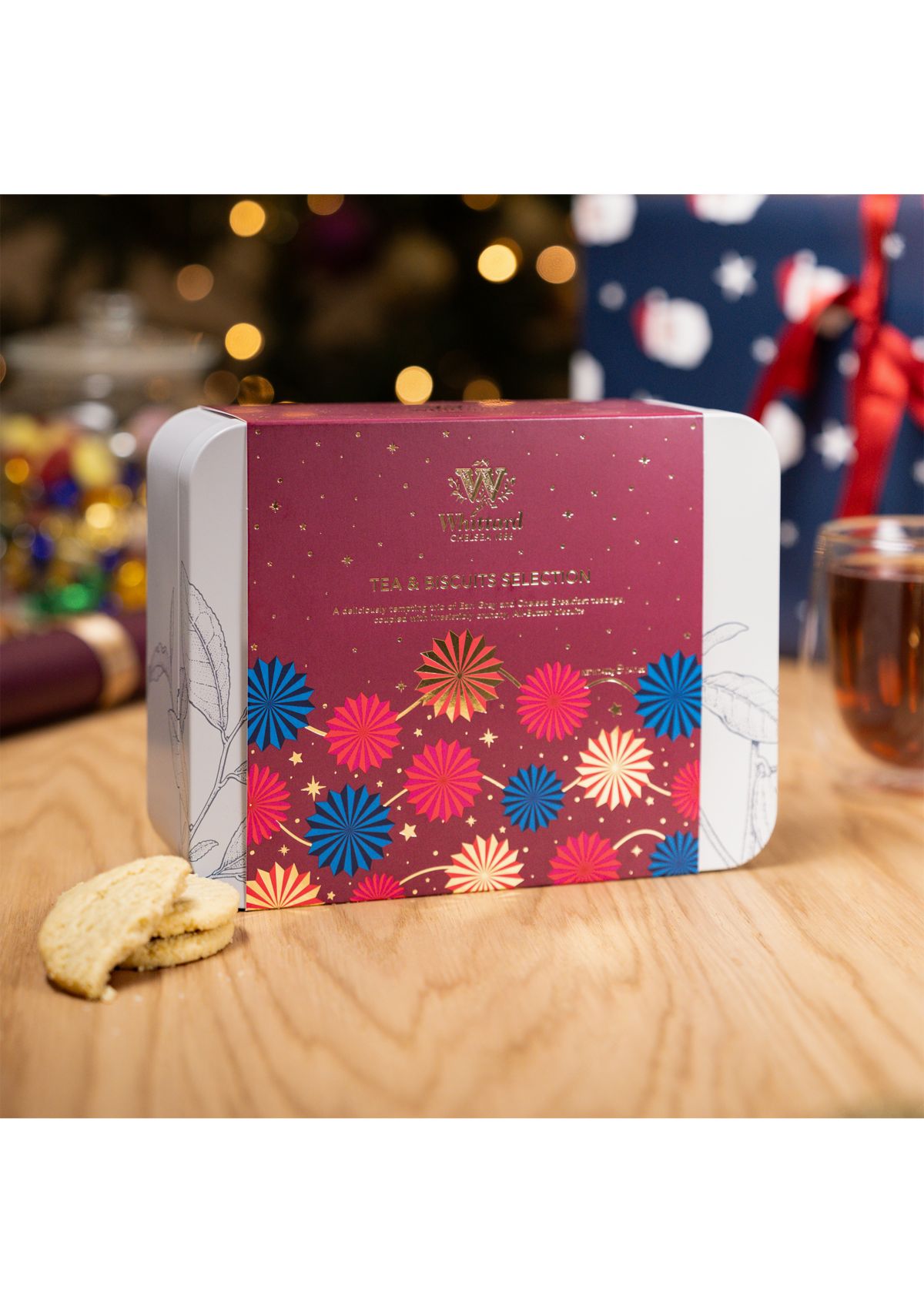Tea & Biscuit Selection Gift Tin