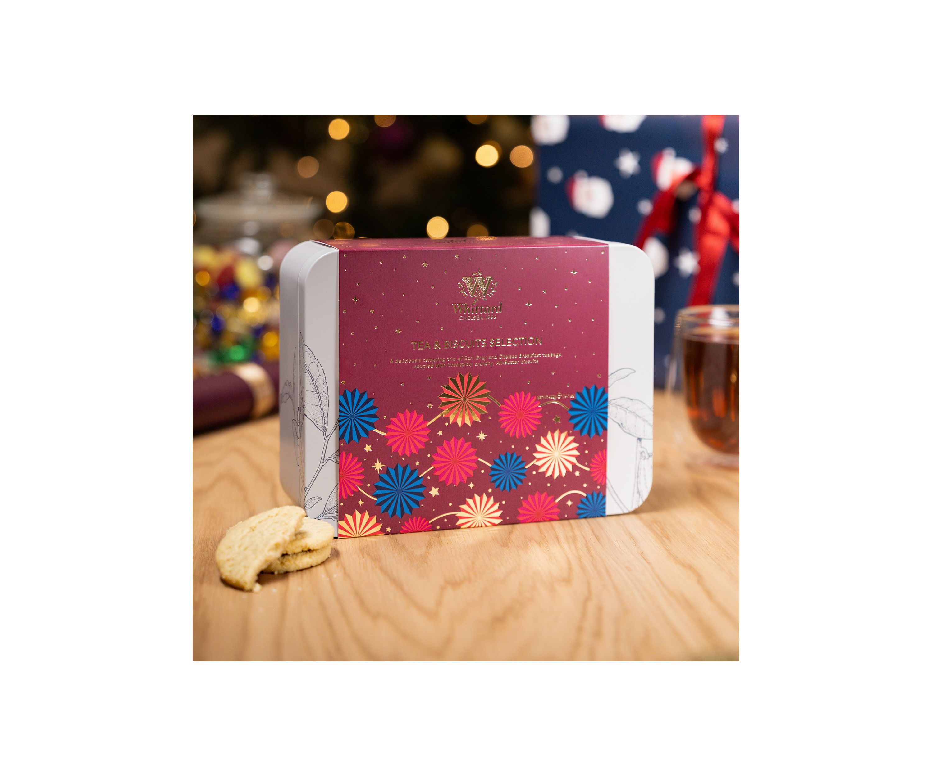 Tea & Biscuit Selection Gift Tin