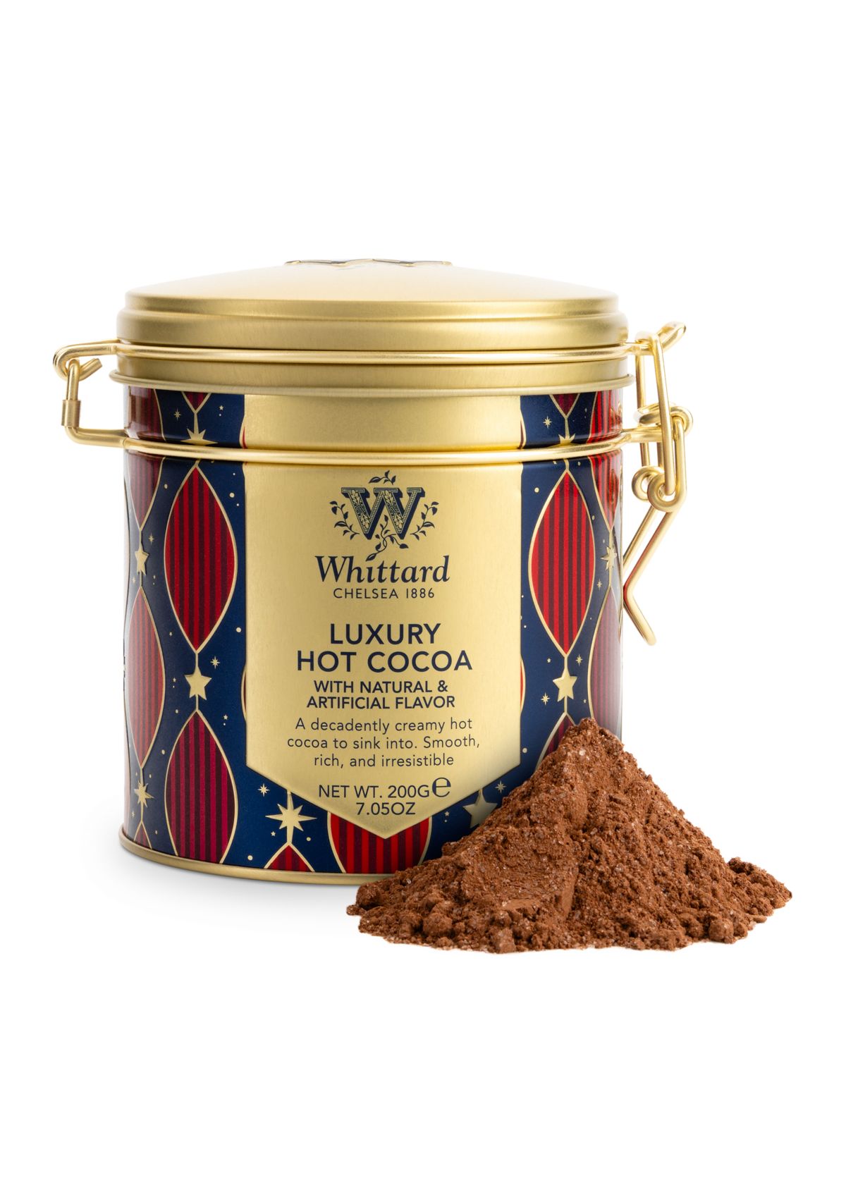 Luxury Hot Chocolate Clip Top Tin