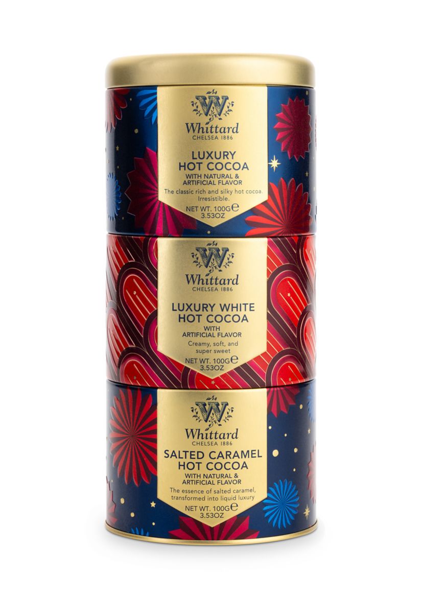 Luxury Hot Chocolate Stacking Tin Set