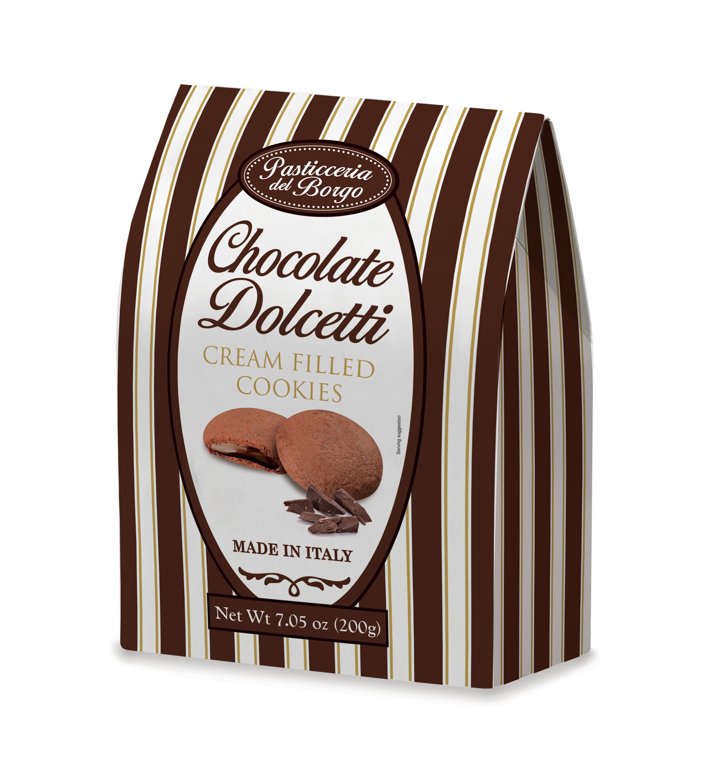 Chocolate Dolcetti Cream Filled Cookies