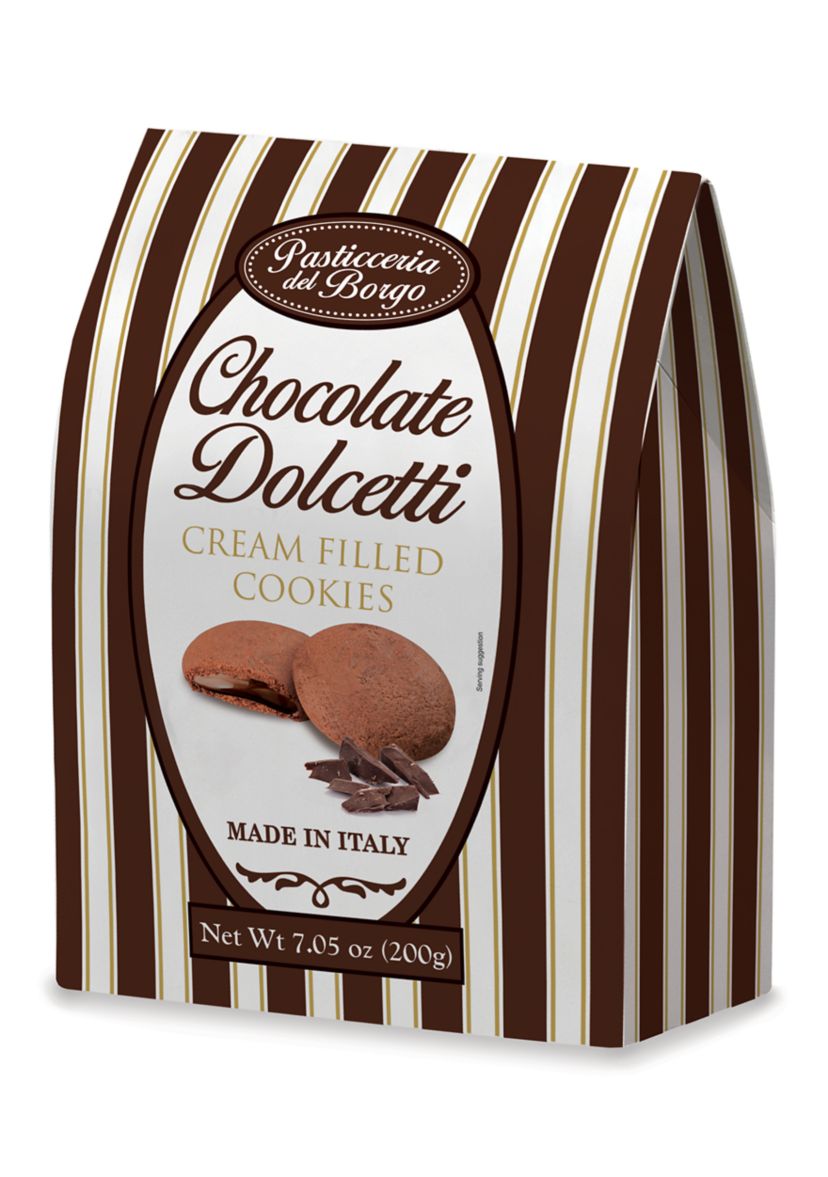 Chocolate Dolcetti Cream Filled Cookies