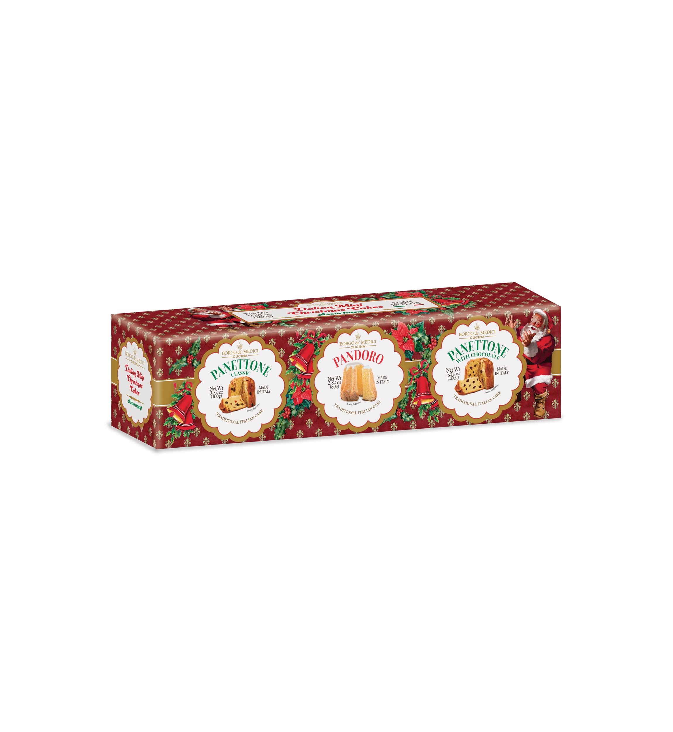 Italian Mini Christmas Cake Assortment Gift Set