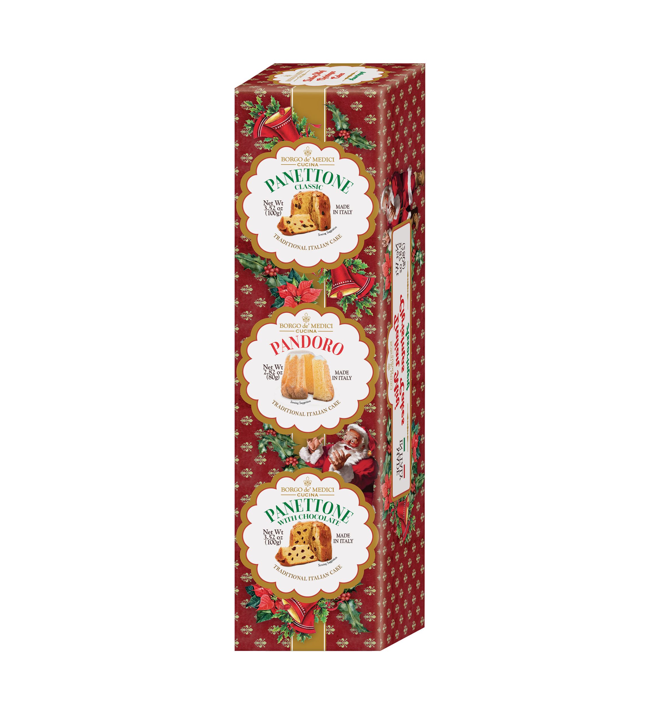 Italian Mini Christmas Cake Assortment Gift Set