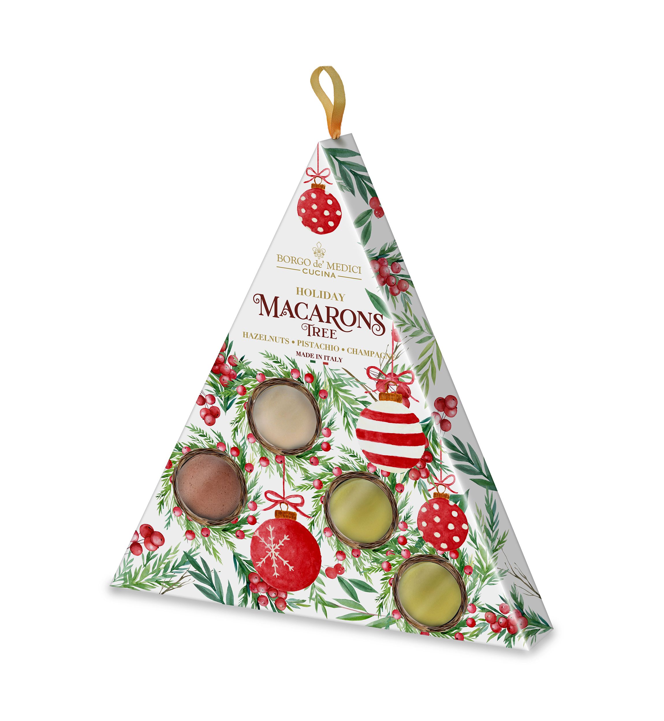 Assorted Italian Macaron Tree Set 