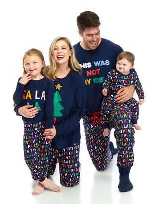 Merry Lane Falala Family Pajama Set