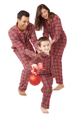 MERRY Wear Plaid Pajamas for the Family