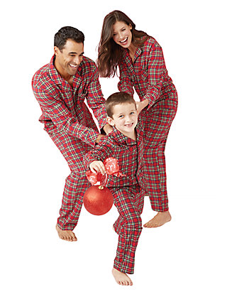 MERRY Wear Plaid Pajamas for the Family